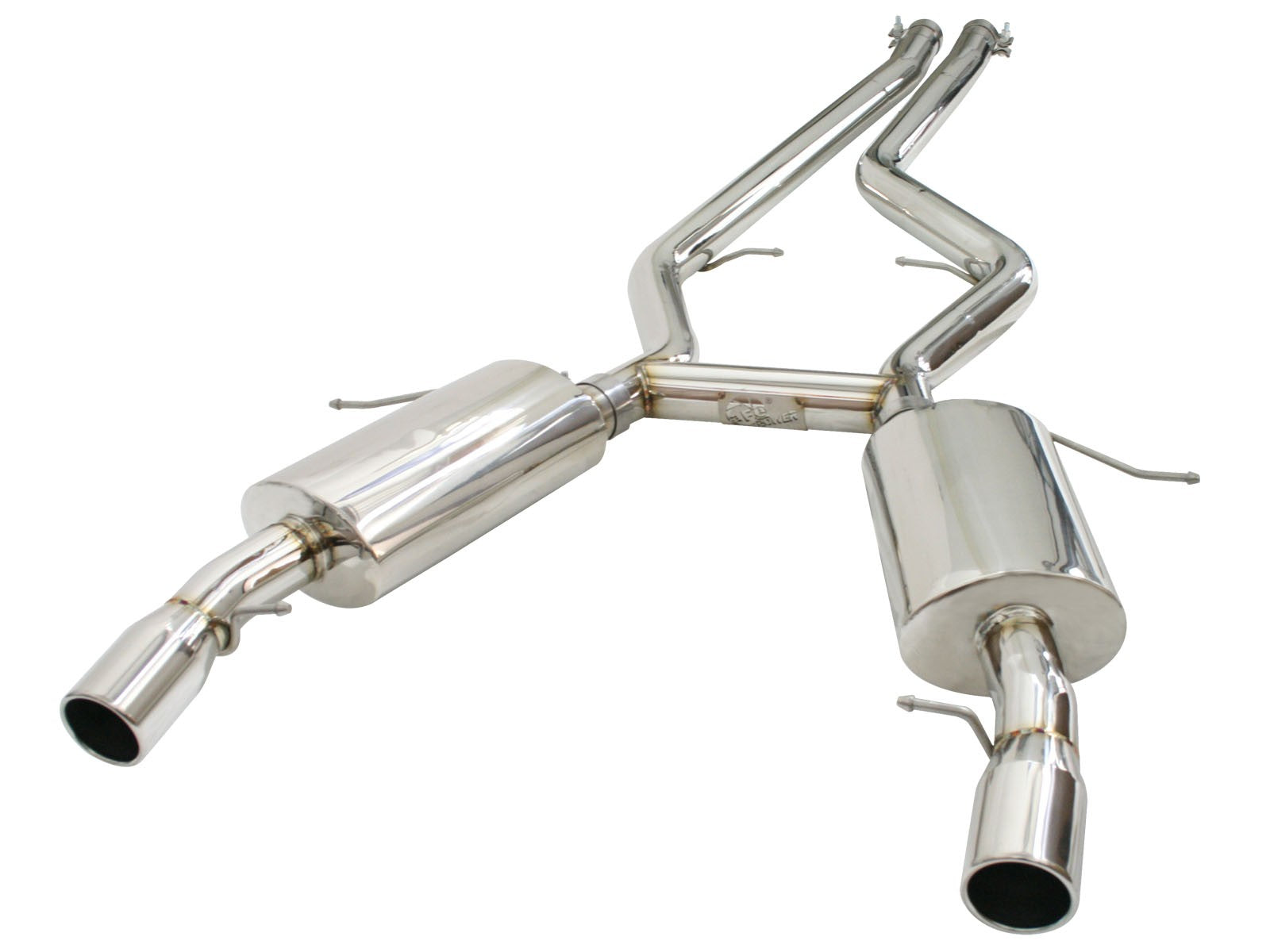 MACH Force-Xp 2-3/4 IN 304 Stainless Steel Cat-Back Exhaust System BMW 335i (E90/92/93) 07-10 L6-3.0L (t) N54