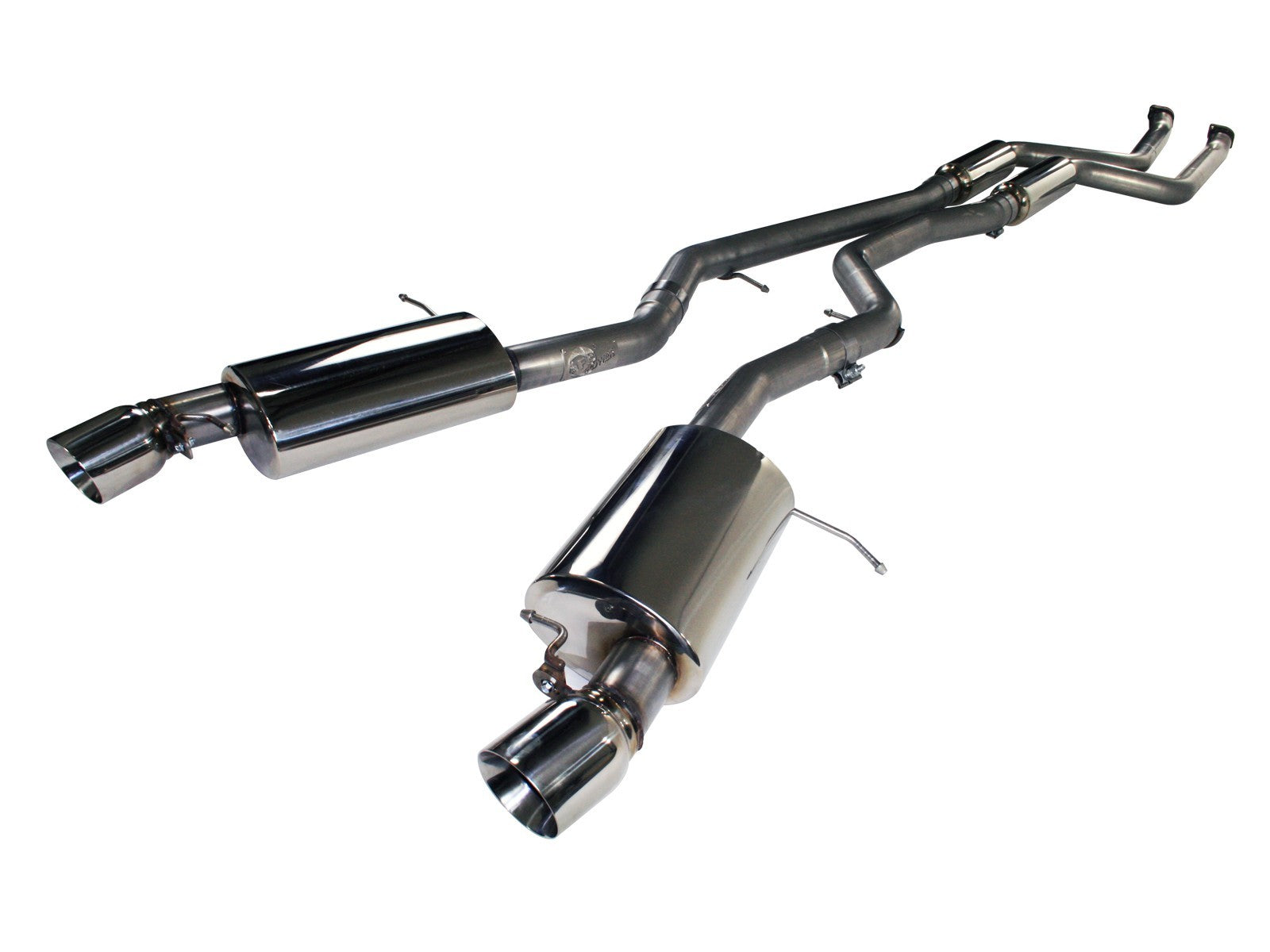 MACH Force-Xp 2-3/4 IN 304 Stainless Steel Cat-Back Exhaust System BMW 335i (E90/92) 11-12 L6-3.0L (t) N55