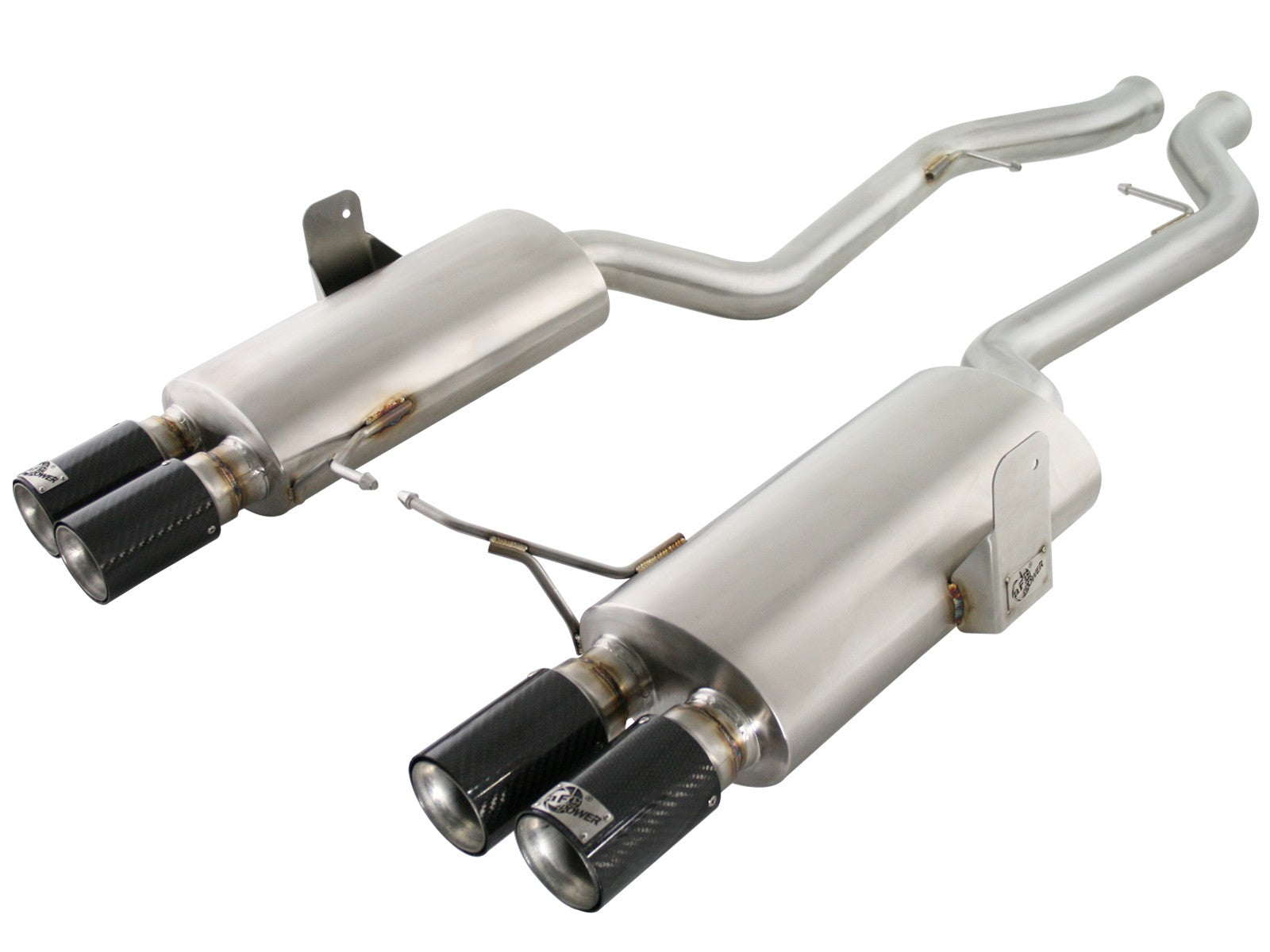 MACH Force-Xp 2-1/2in 304 Stainless Steel Cat-Back Exhaust System BMW M3 (E90/92/93) 08-13 V8-4.0L S65 - 0