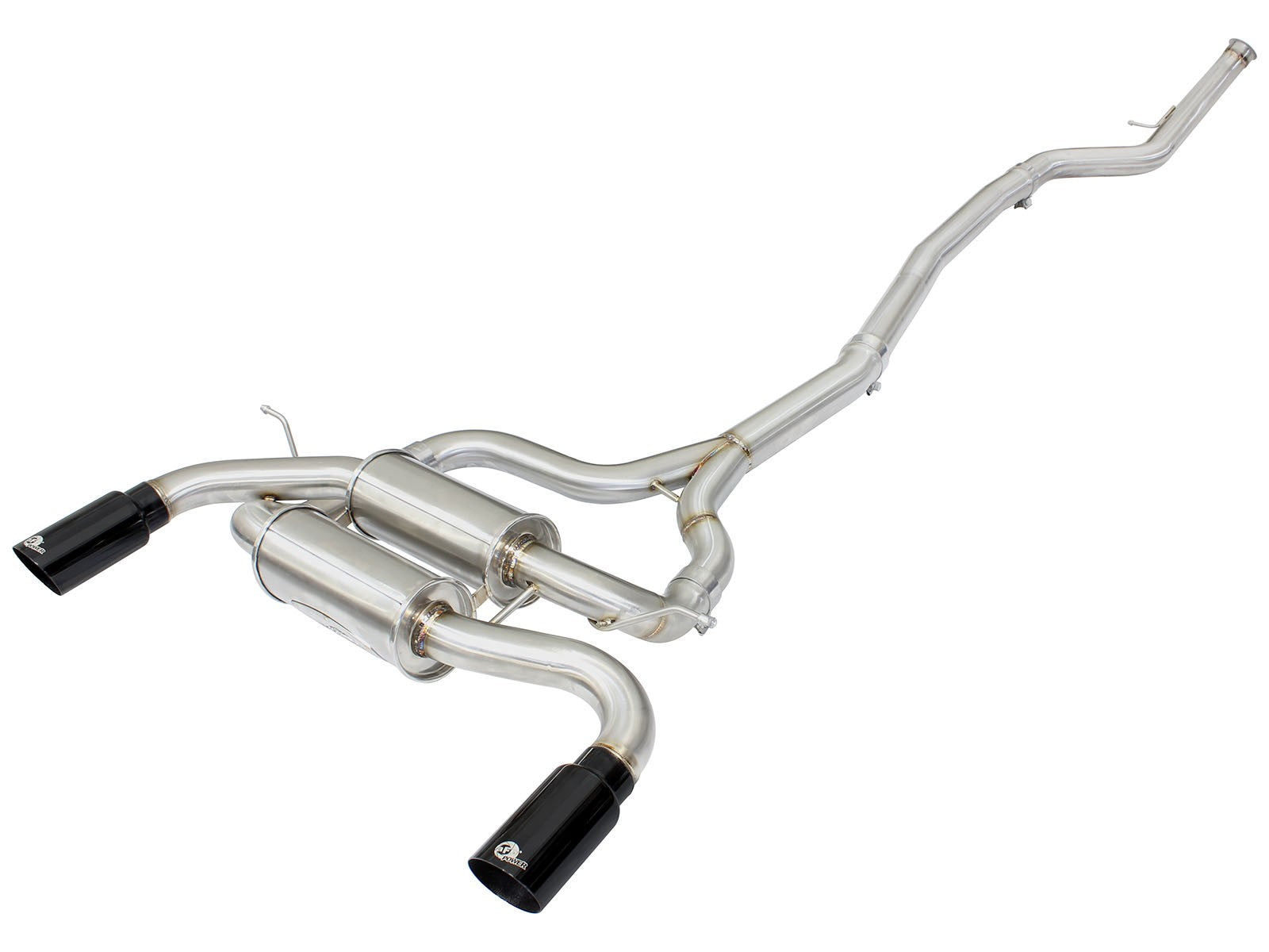 MACH Force-Xp 2-1/2in 304 Stainless Steel Cat-Back Exhaust System w/Black Tip BMW 335i (F30) 12-15 / 435i (F32/F33) 14-16 L6-3.0L (t) N55