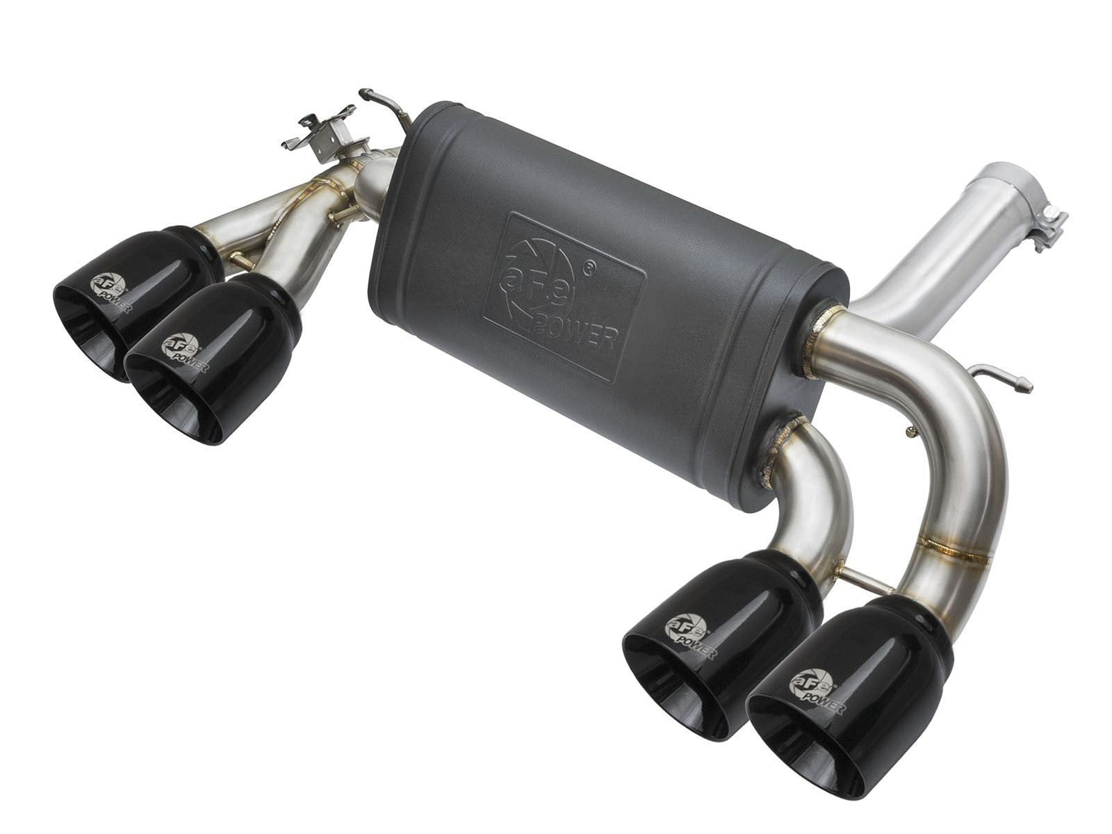 MACH Force-Xp 3 to 2-1/2in Stainless Steel Axle-Back Exhaust System w/Black Tip BMW M2 (F87) 16-18 L6-3.0L (t) N55 - 0