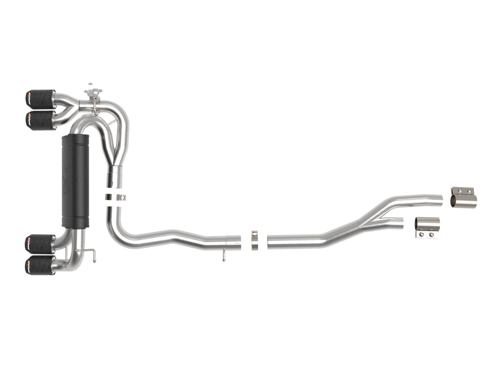 AFe Mach Force-Xp 3 IN To 2-1/2 IN 304 Stainless Steel Cat-Back Exhaust - BMW / G8X / M3 / M4 / M4 Competition