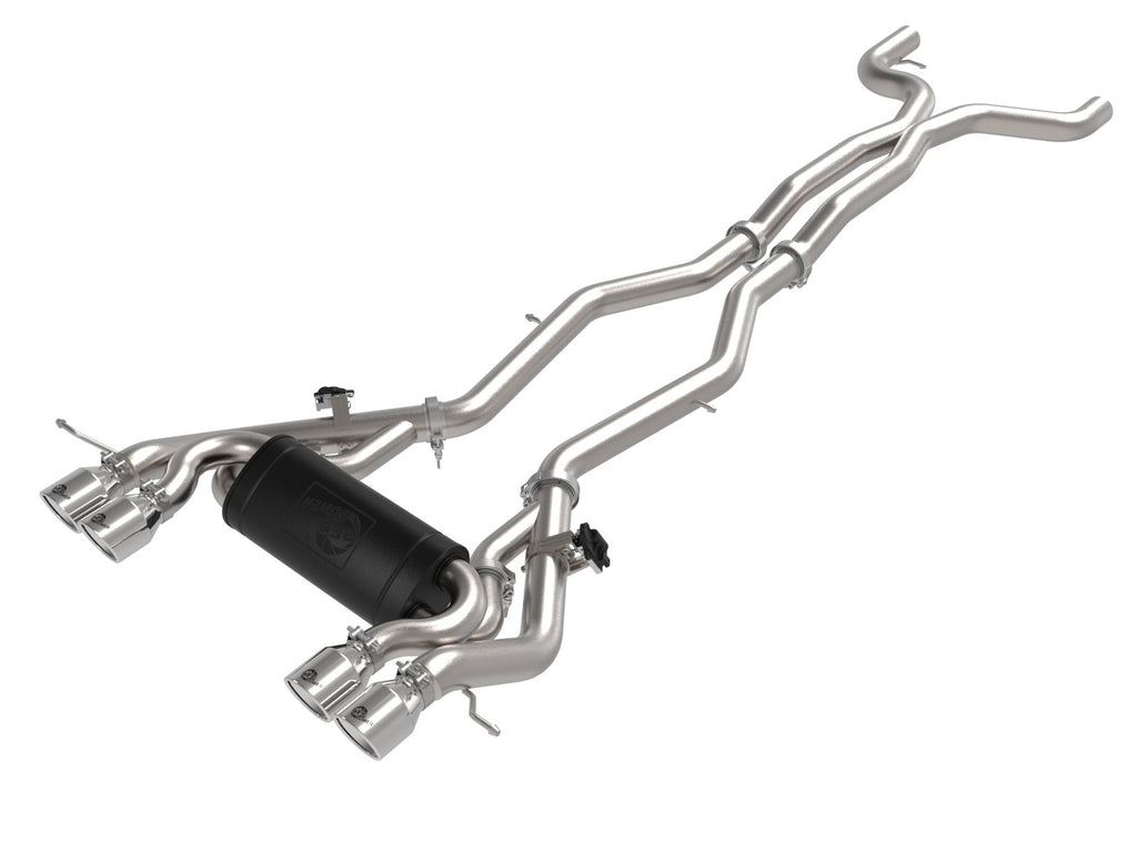 AFe Mach Force-Xp 3 IN To 2-1/2 IN 304 Stainless Steel Cat-Back Exhaust - BMW / G8X / M3 / M4 / M4 Competition