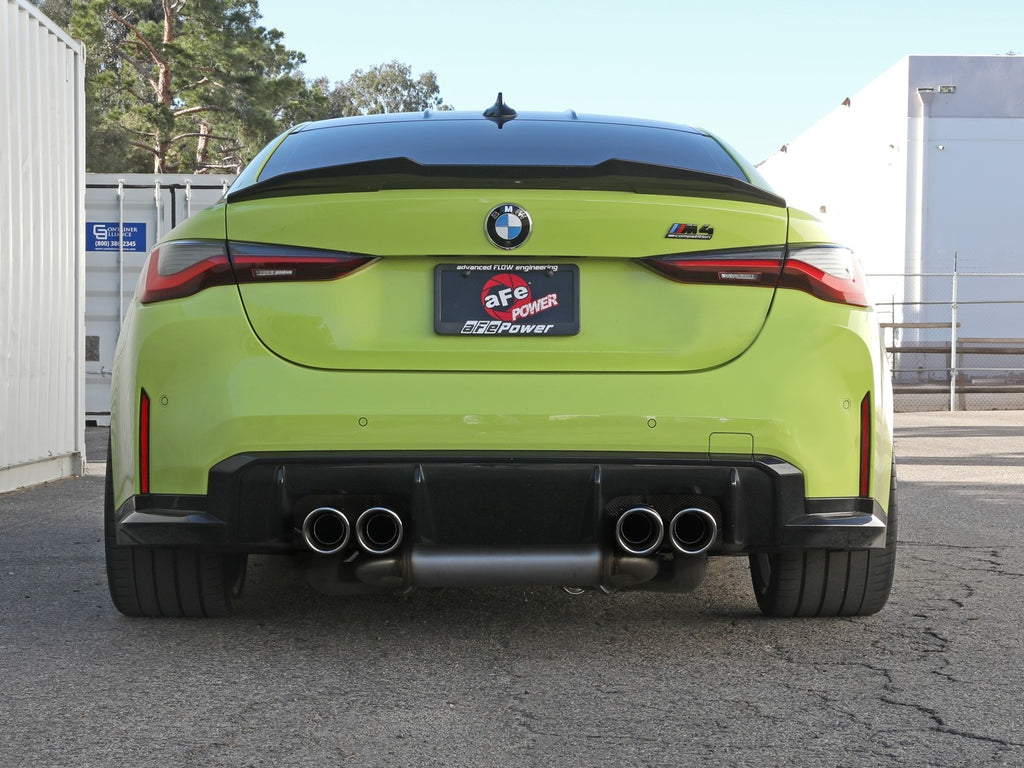 AFe Mach Force-Xp 3 IN To 2-1/2 IN 304 Stainless Steel Cat-Back Exhaust - BMW / G8X / M3 / M4 / M4 Competition