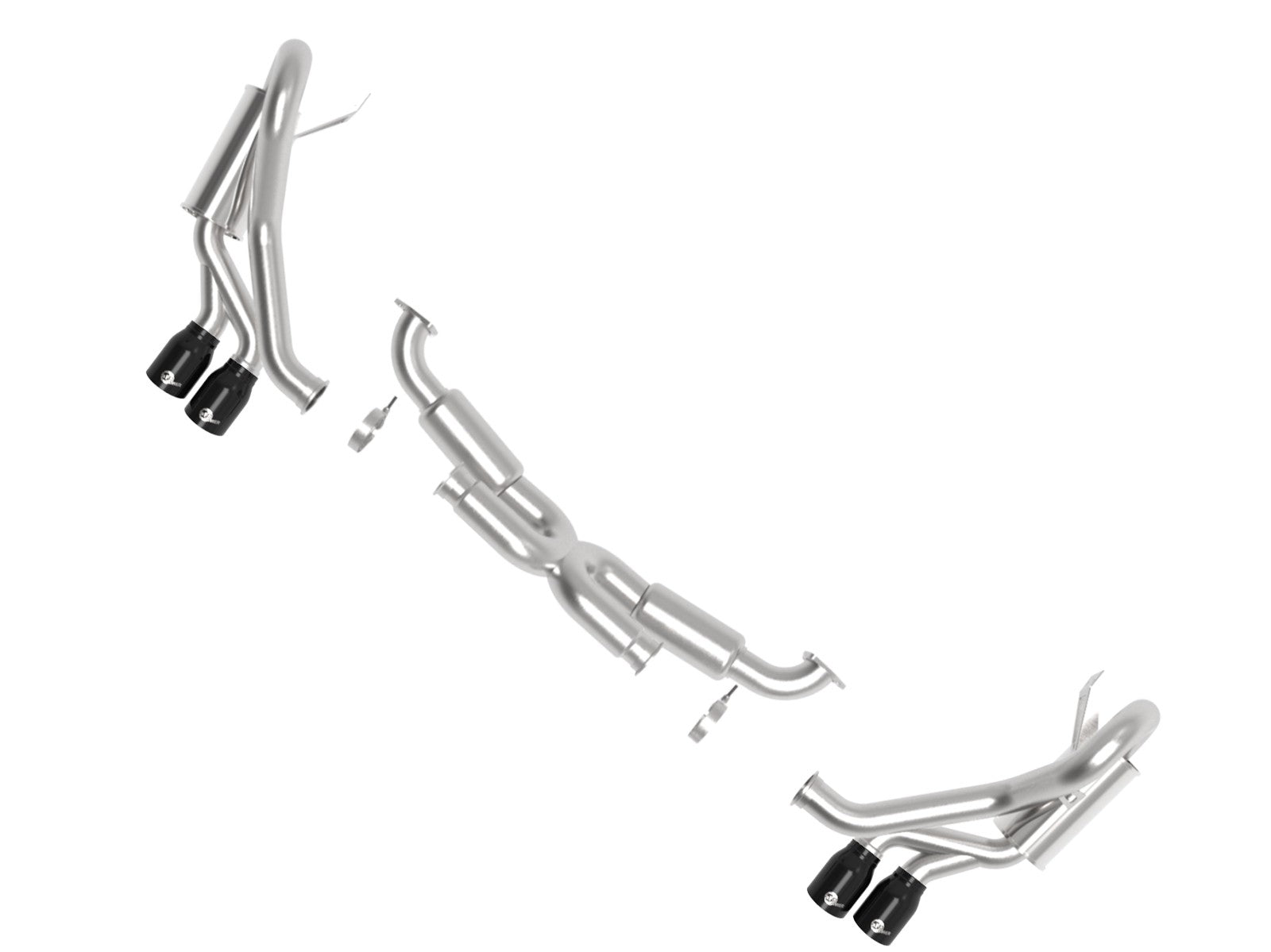 aFe MACH Force-Xp 12-16 Porsche 911 3in to 2.5in 304 SS Cat-Back Exhaust (Excludes Turbo Models) - 0