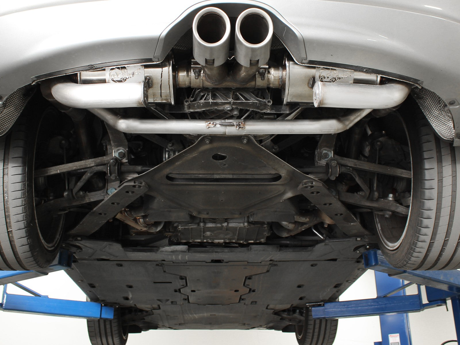 aFe MACHForce XP Exhaust Cat-Back 2in SS-304 Cat-Back Exhaust for 05-08 Porsche Boxster S (987.1) H6