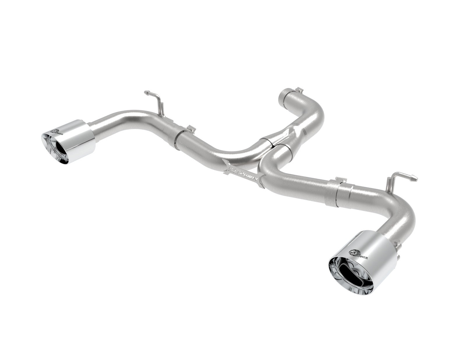 aFe 18-20 VW GTI (MK7.5) 2.0L MACH Force-Xp 3in to 2.5in 304 SS Axle-Back Exhaust System- Pol. Tips