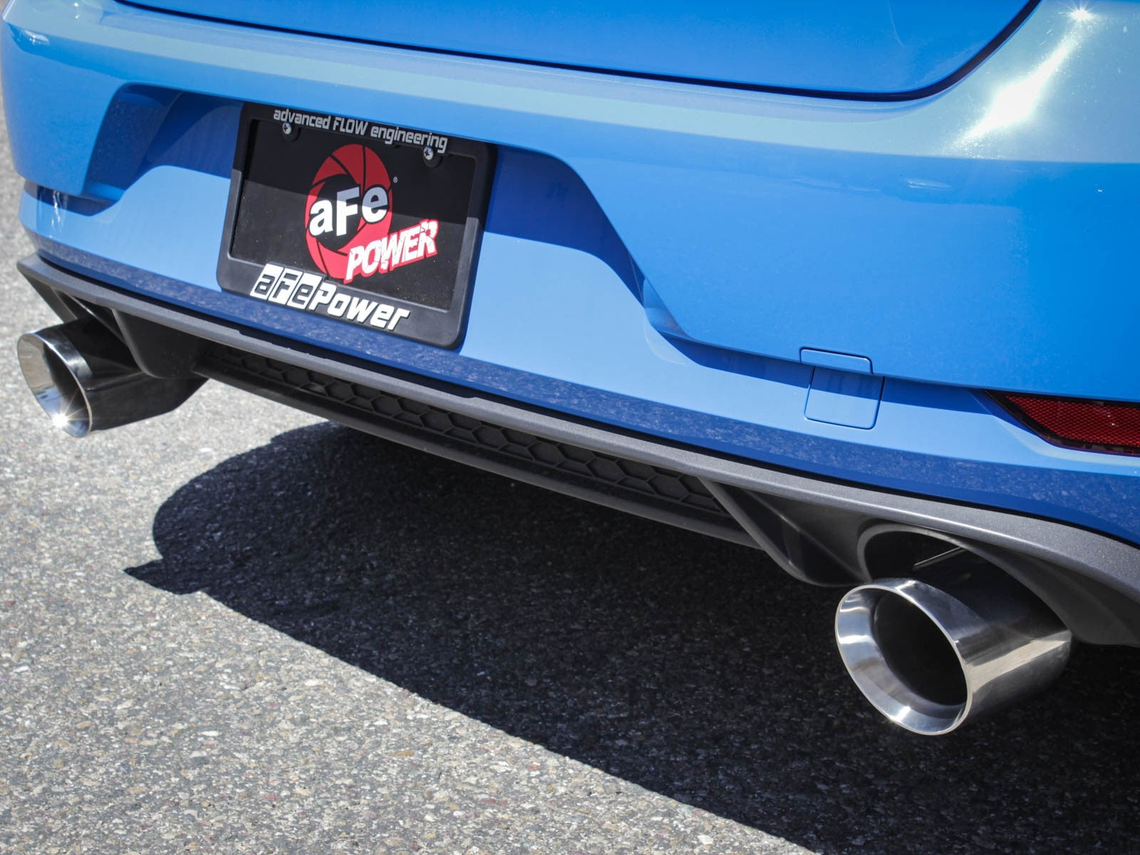 aFe 18-20 VW GTI (MK7.5) 2.0L MACH Force-Xp 3in to 2.5in 304 SS Axle-Back Exhaust System- Pol. Tips