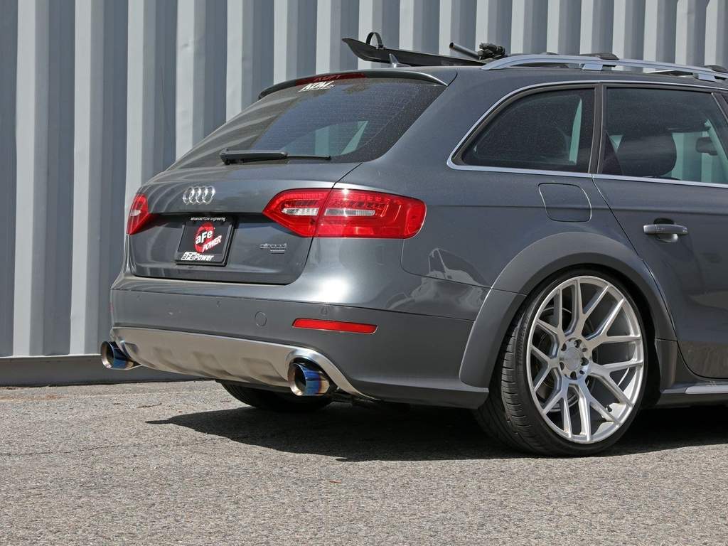 AFe MACH Force-Xp 3 IN To 2-1/2 IN 304 Stainless Steel Axle-Back Exhaust System - Audi B8 Allroad