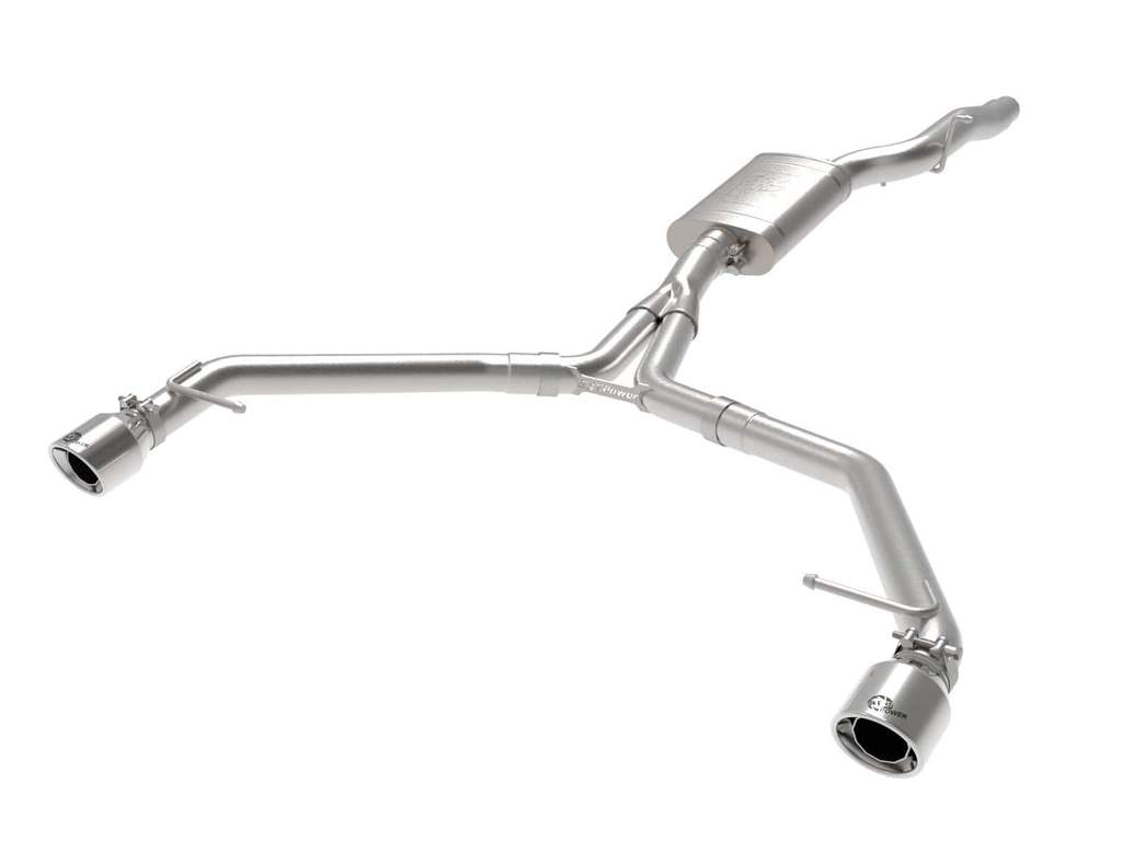 AFe MACH Force-Xp 3 IN To 2-1/2 IN 304 Stainless Steel Axle-Back Exhaust System - Audi B8 Allroad