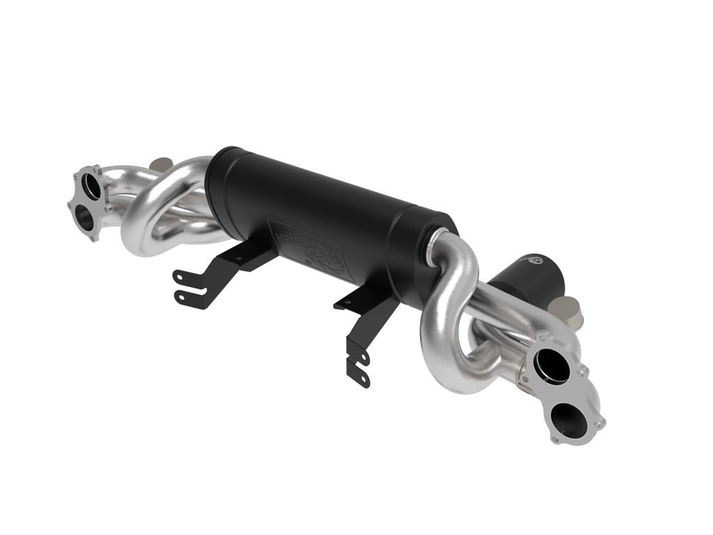 AFe Mach Force-Xp 2-1/4 IN To 2-1/2 IN 304 Stainless Steel Cat-Back Exhaust System - Porsche Cayman 718 GT4