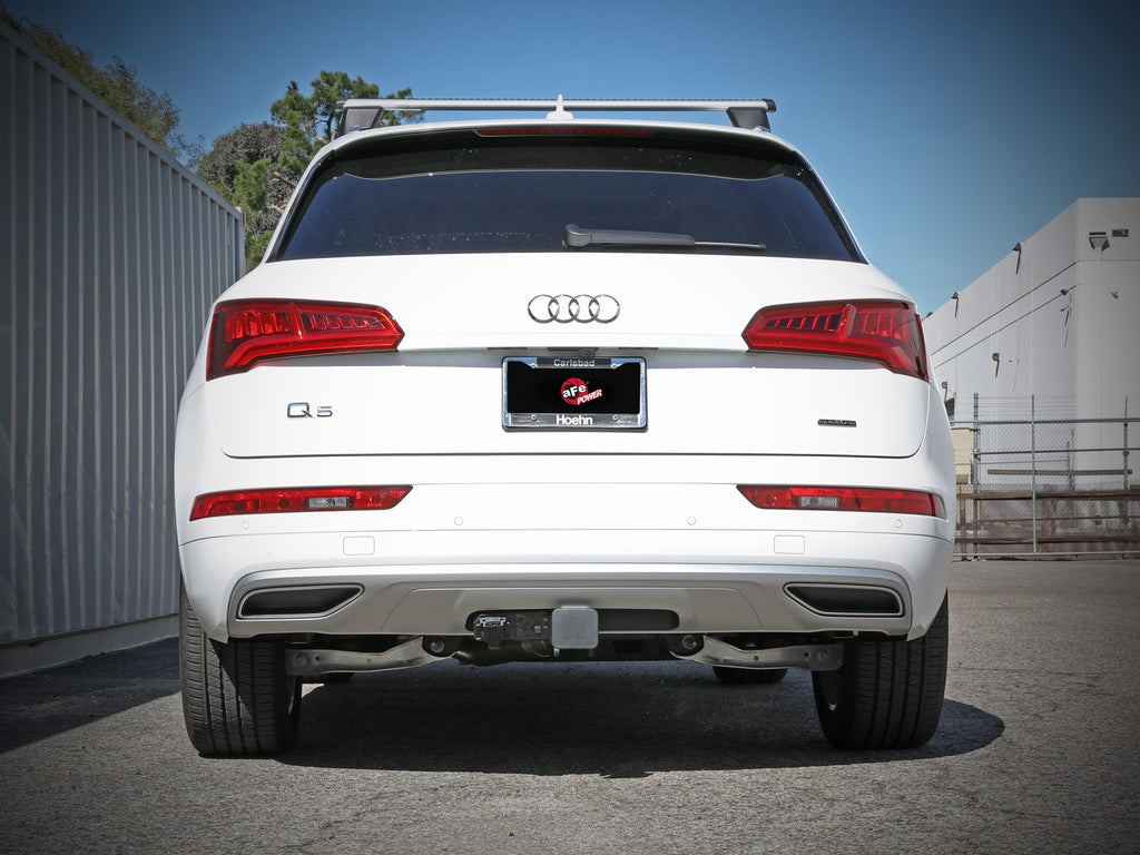 AFe Mach Force-XP 3 IN To 2-1/2 IN 304 Stainless Steel Cat-Back Exhaust System - Audi 2.0T / B9 / Q5