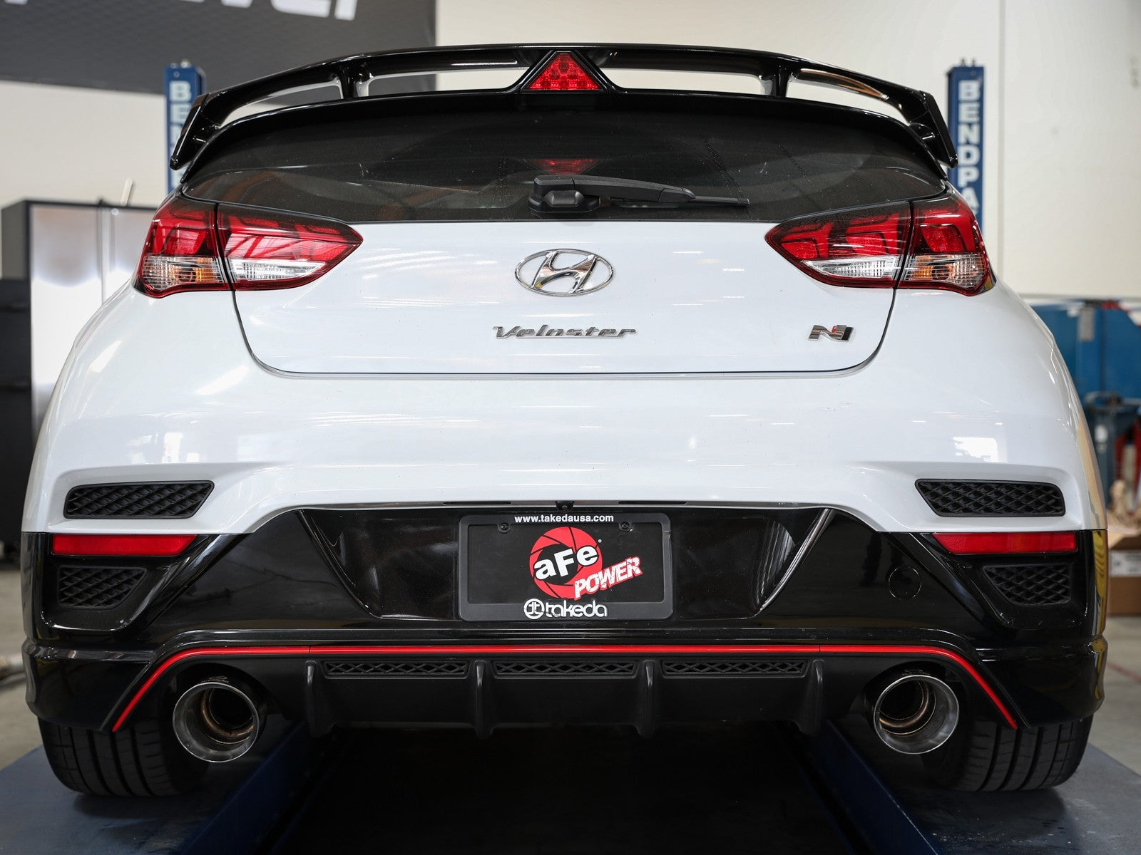 aFe Takeda Exhaust Axle-Back 19-20 Hyundai Veloster N 304SS Polished Dual Tips Exhaust