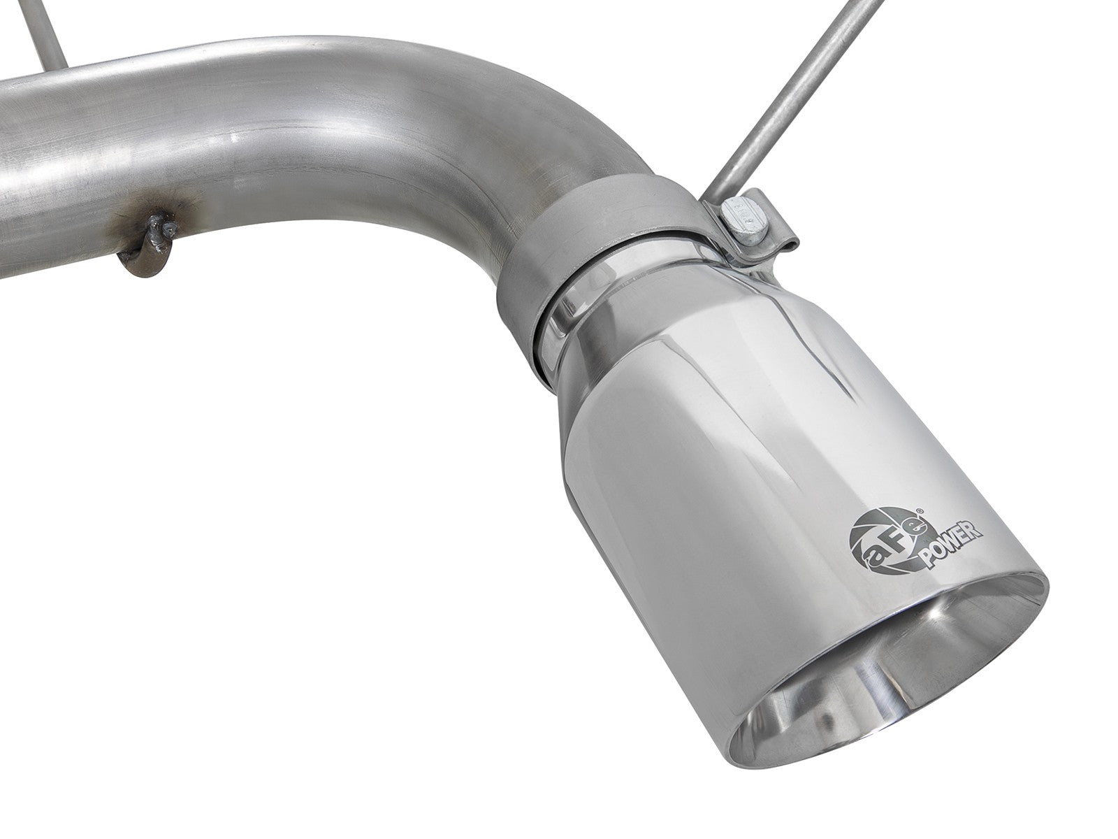 aFe Large Bore HD 3in 304 SS Cat-Back Exhaust w/ Polished Tips 14-19 Jeep Grand Cherokee V6-3.6L - 0