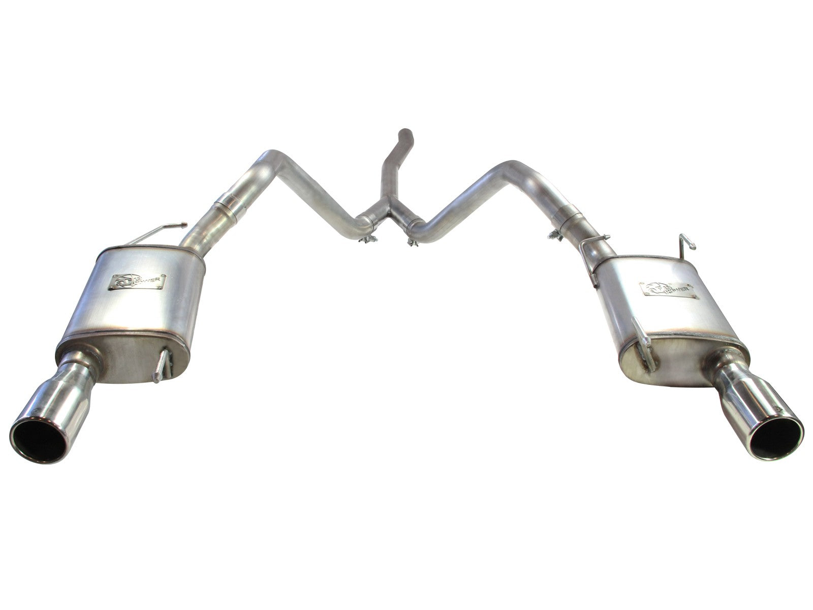 aFe MACHForce XP 05-09 Ford Mustang V6 4.0L 2-1/2in. 409 SS Cat-Back Exhaust - 0