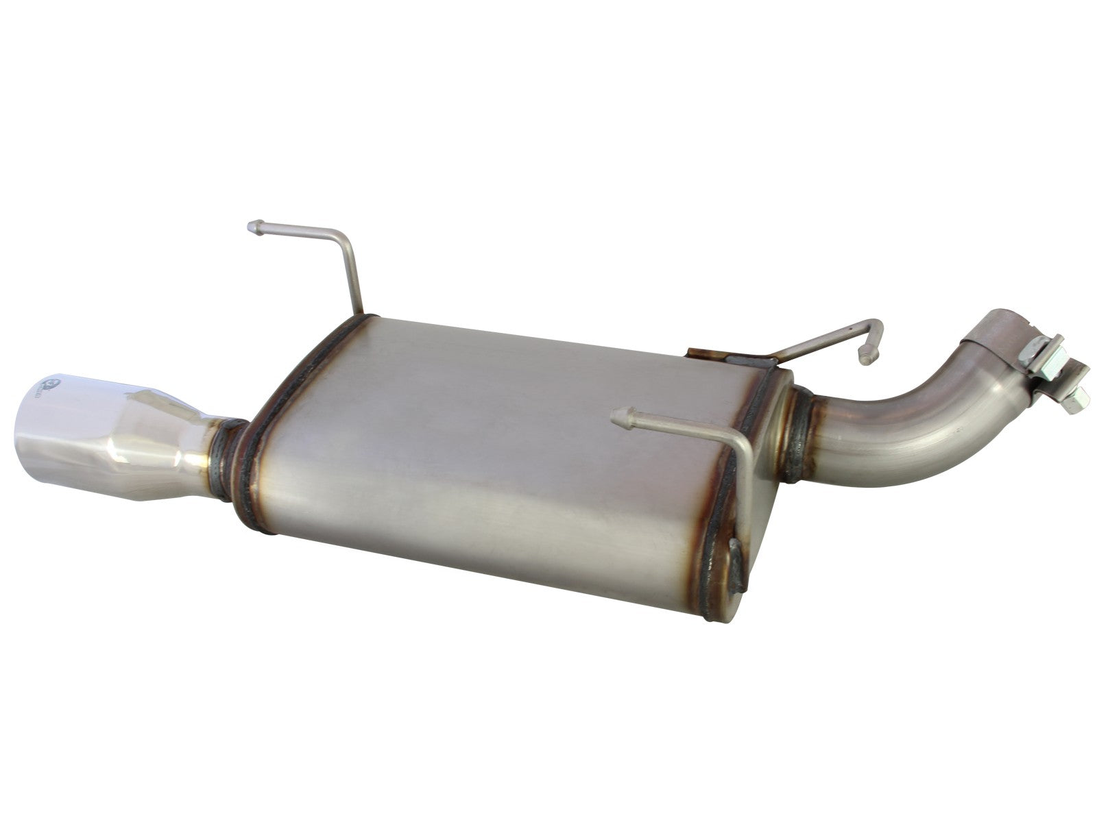 aFe Axle-Back Exhaust 2.5in 409SS w/Polished Tip 05-09 Ford Mustang V6 4.0L - 0