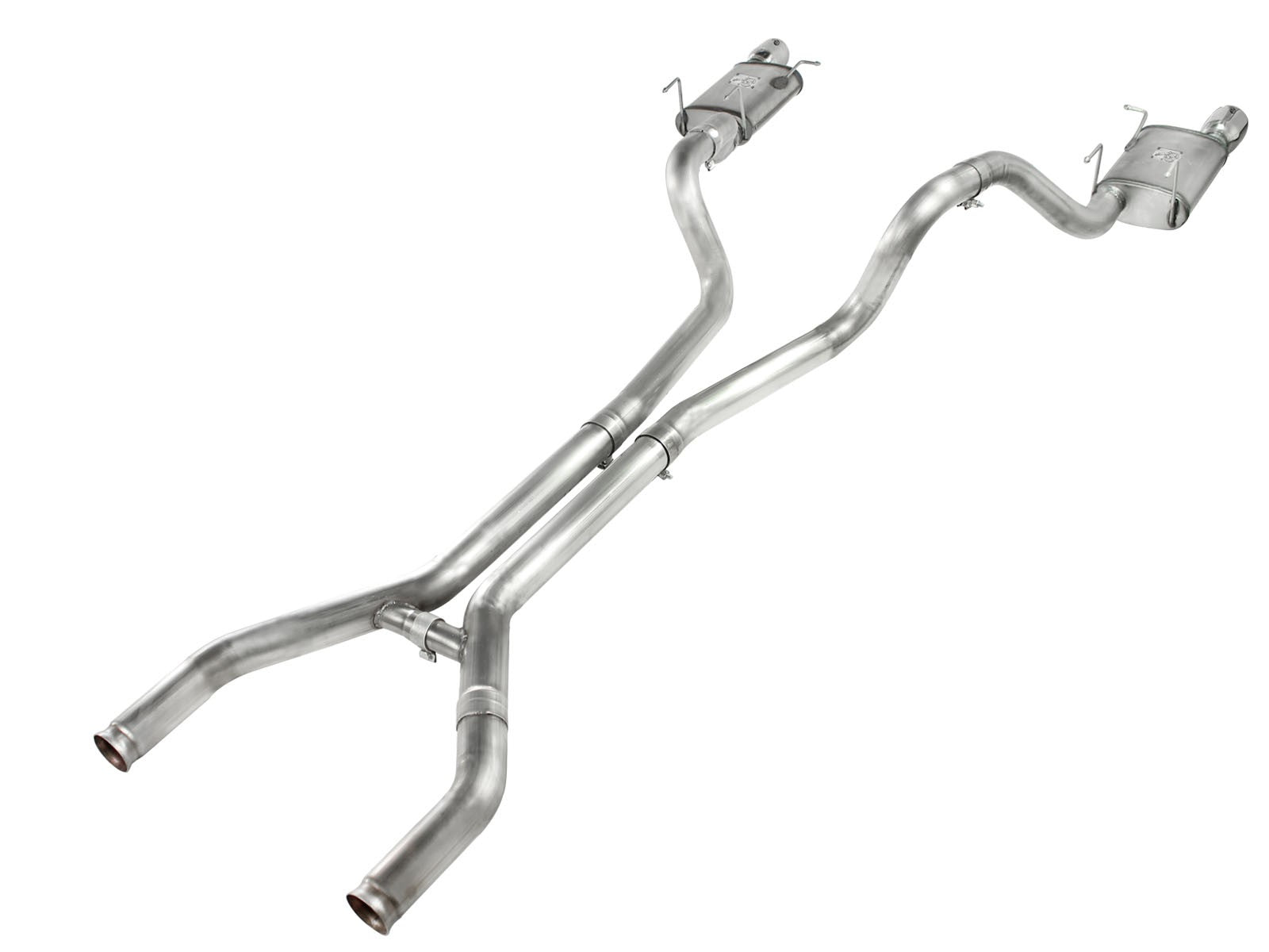 aFe MACHForce XP Cat-Back Exhaust 3in SS w/ Polished Tips 11-14 Ford Mustang GT V8 5.0L - 0