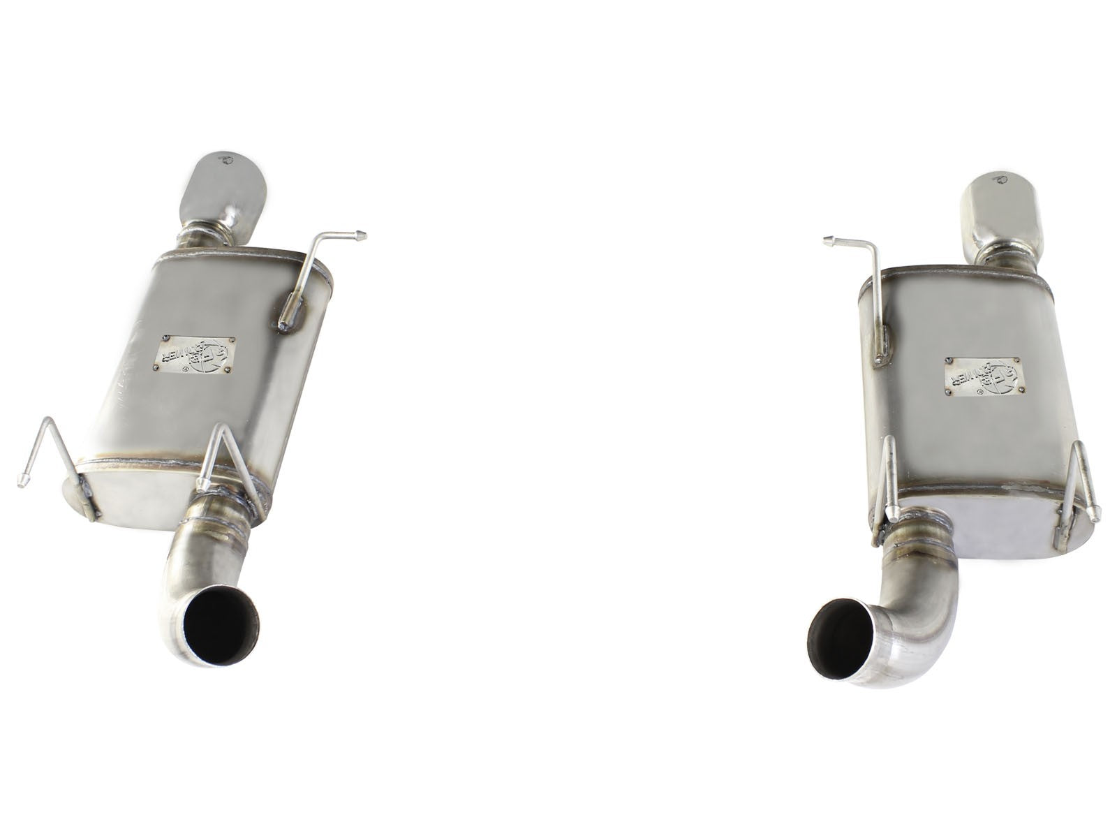 aFe MACHForce XP Exhaust 11-14 Ford Mustang GT V8-5.0L 3in. SS Axle-Back w/Polished Tips - 0