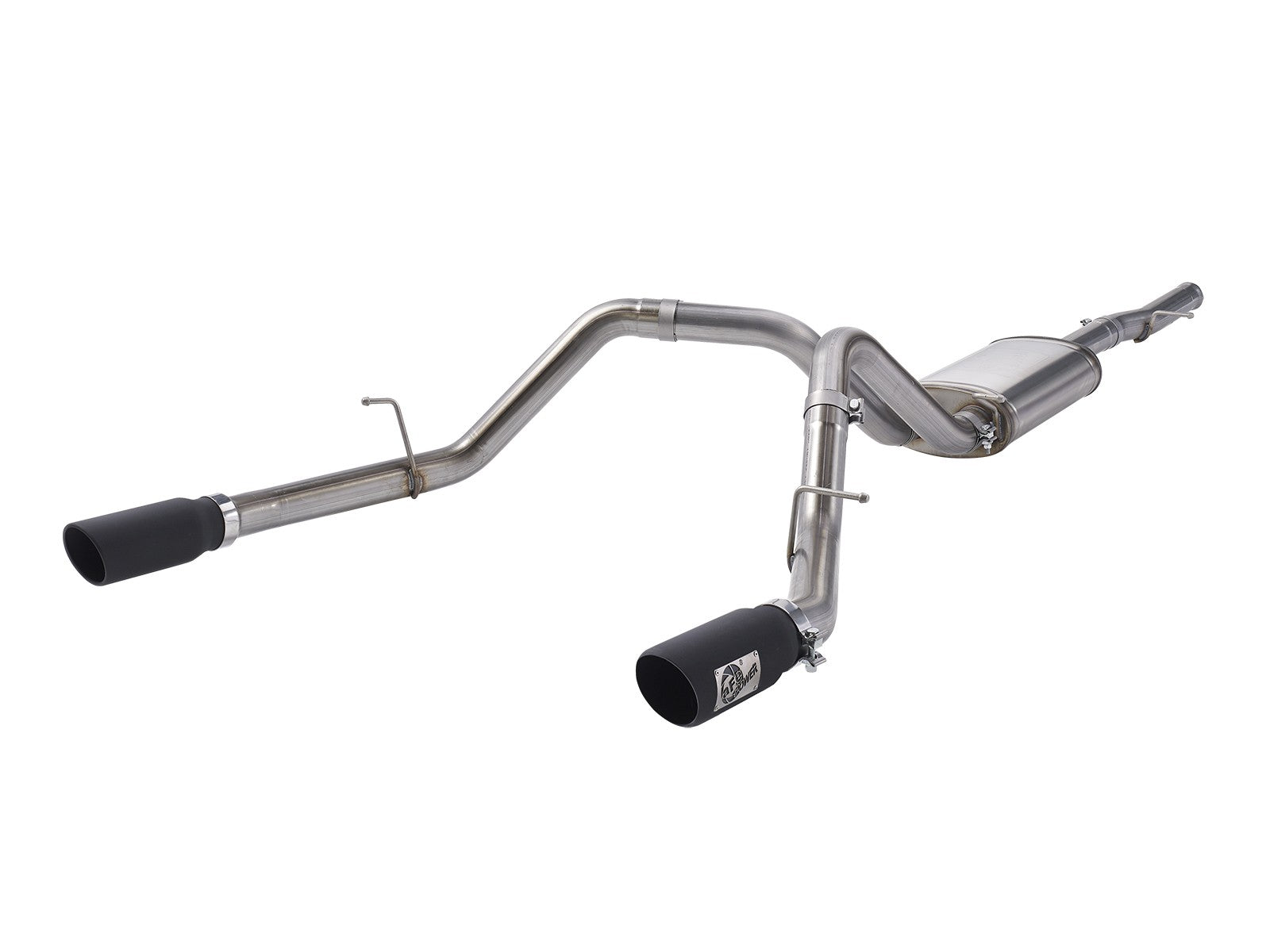 aFe Apollo GT Series 3 IN 409 SS Cat-Back Exhaust System w/ Black Tip GM Sierra 1500 09-18