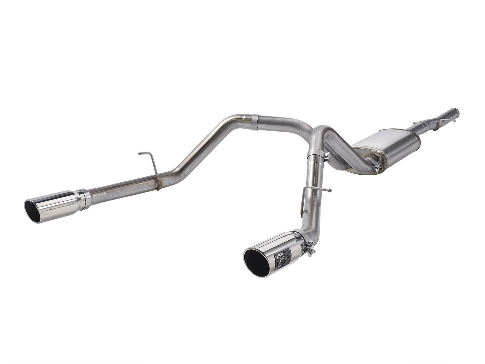 aFe Apollo GT Series 3 IN 409 SS Cat-Back Exhaust System w/ Polish Tip GM Sierra 1500 09-18