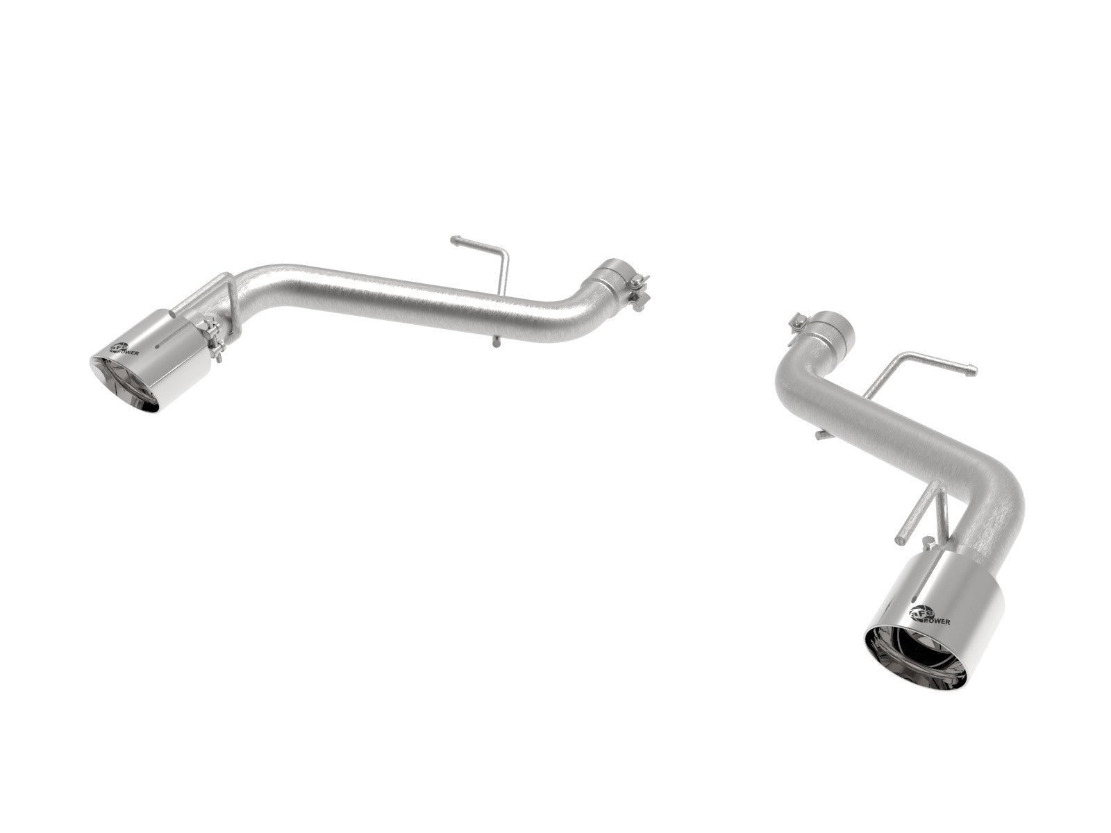 aFe POWER MACH Force-Xp 2.5in Axle-Back Exhaust System 16-20 Chevrolet Camaro SS V8 6.2L - Polished