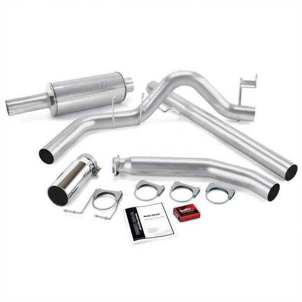 Banks Power 02 Dodge 5.9L Std Cab Git-Kit - SS Single Exhaust w/ Chrome Tip