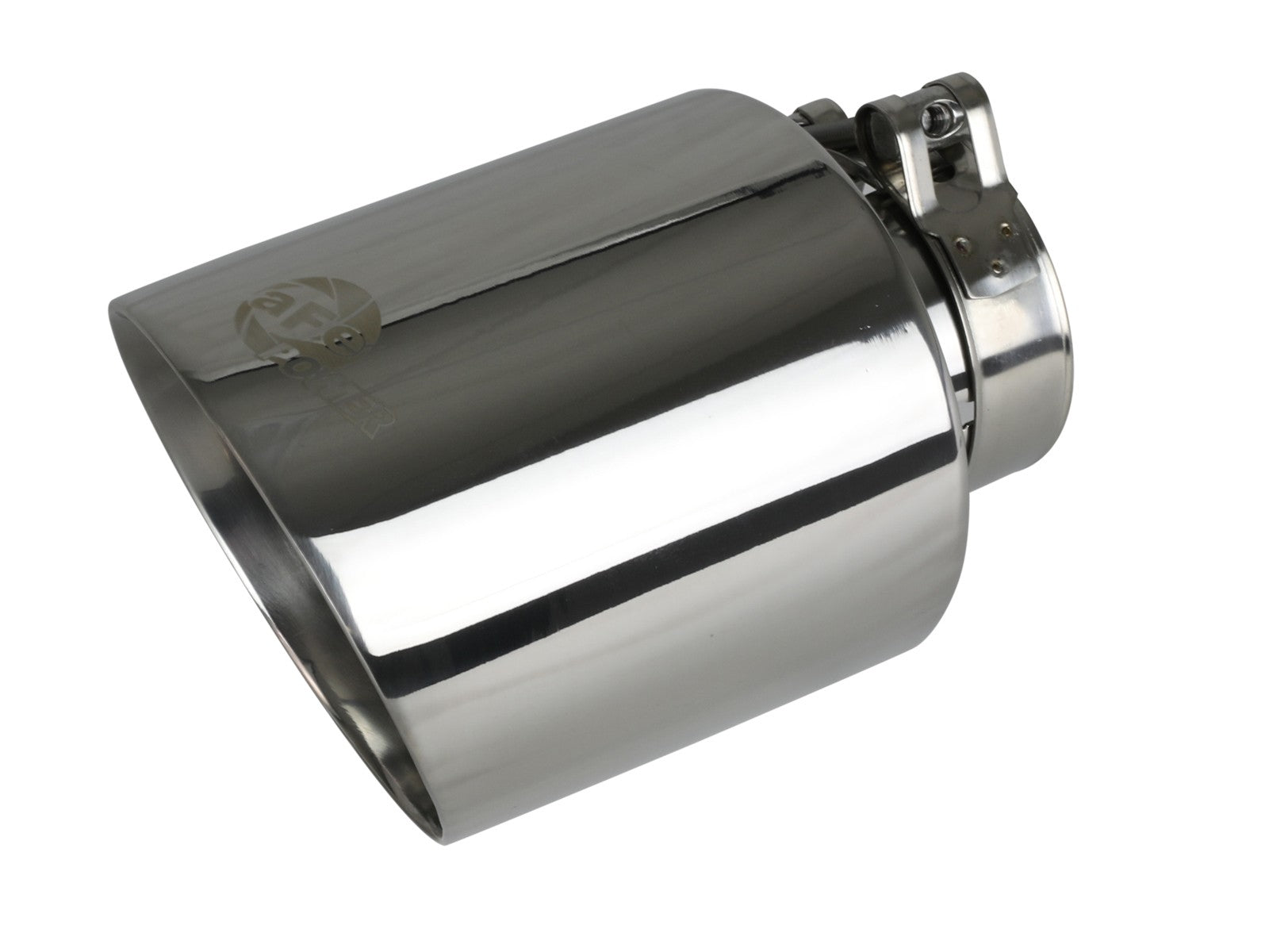 MACH Force-Xp 304 Stainless Steel Clamp-on Exhaust Tip Polished 2-1/2 IN Inlet x 4-1/2 IN Outlet x 7 IN L