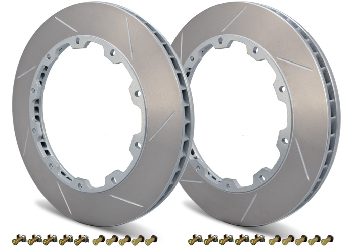 Girodisc 2pc Rear Rotor Ring Replacements for Ford GT