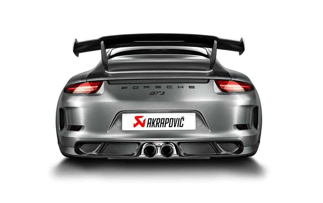 Akrapovic 14-17 Porsche 911 GT3 (991) Rear Carbon Fiber Diffuser - Matte