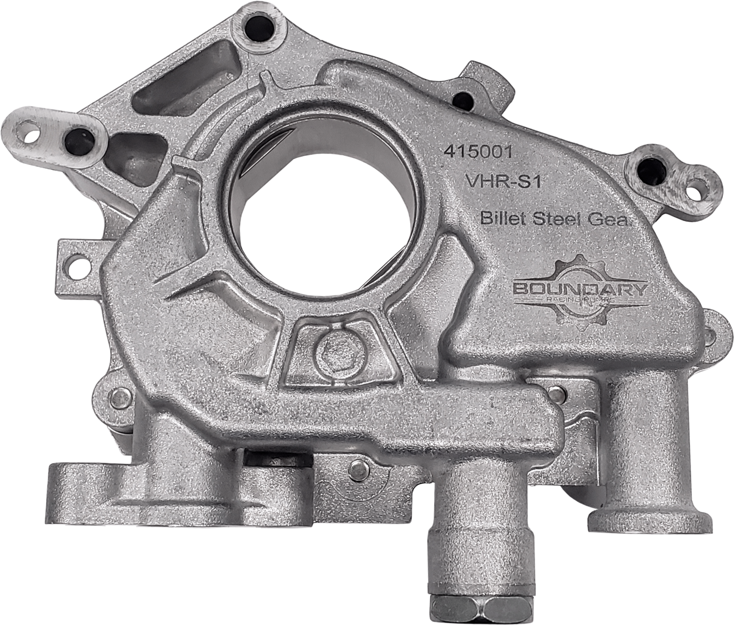 BOUNDARY RACING PUMPS BILLET OIL PUMP: 2007+ NISSAN VQ APPLICATIONS