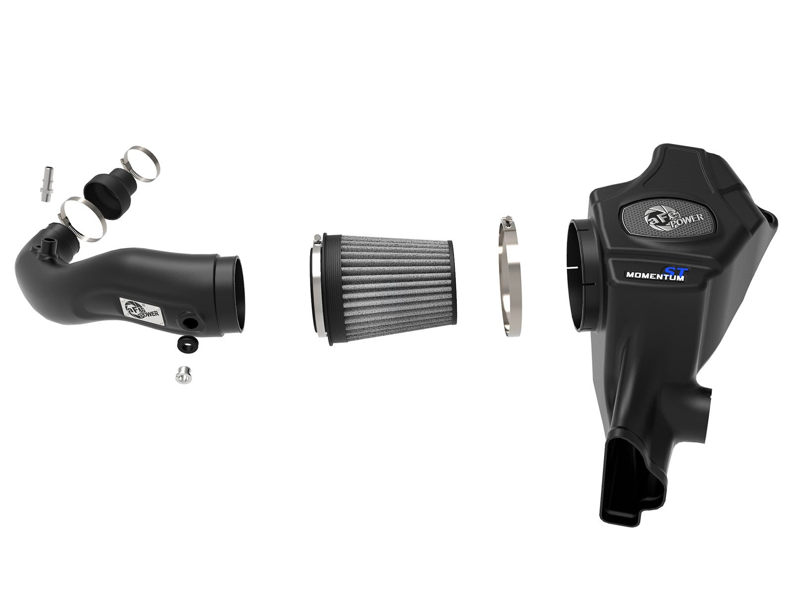 Momentum ST Cold Air Intake System w/ Pro DRY S Media Ford Mustang 15-17 L4-2.3L (t)