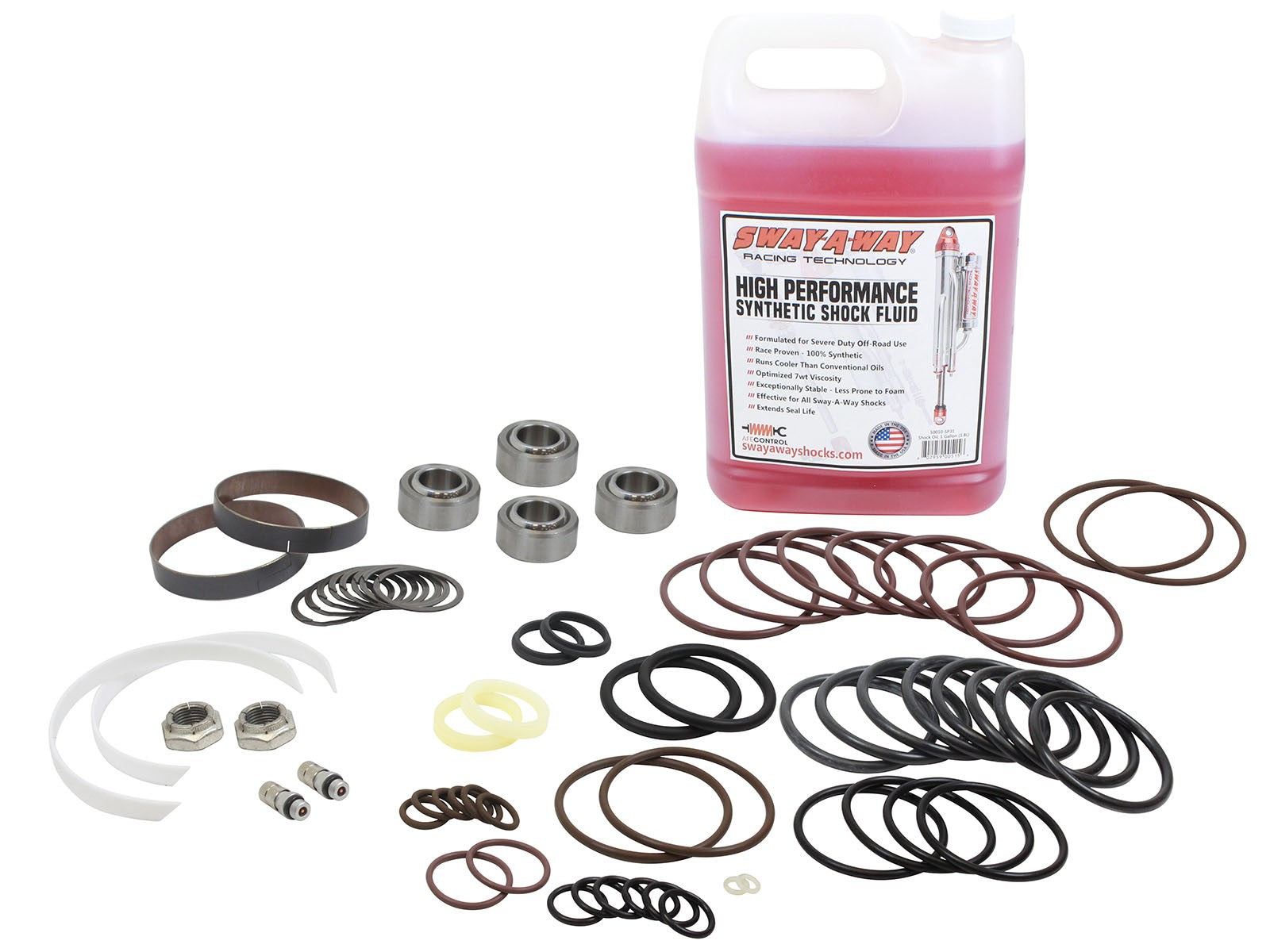 Sway-A-Way Master Rebuild Kit for 3.0 Shock w/ 1in Shaft - Gen 2