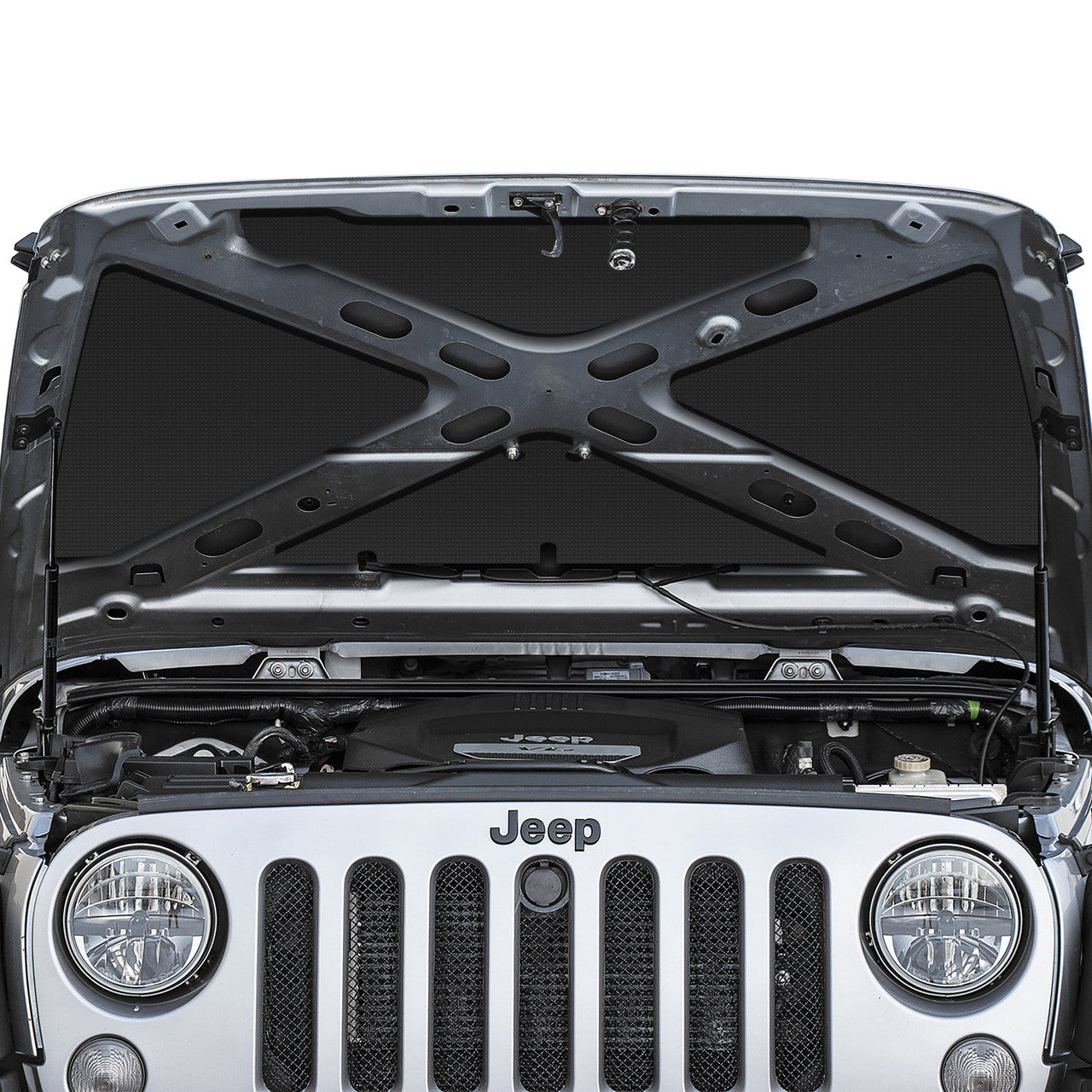 DEI 07-18 Jeep Wrangler JK Under Hood Liner Kit - 0