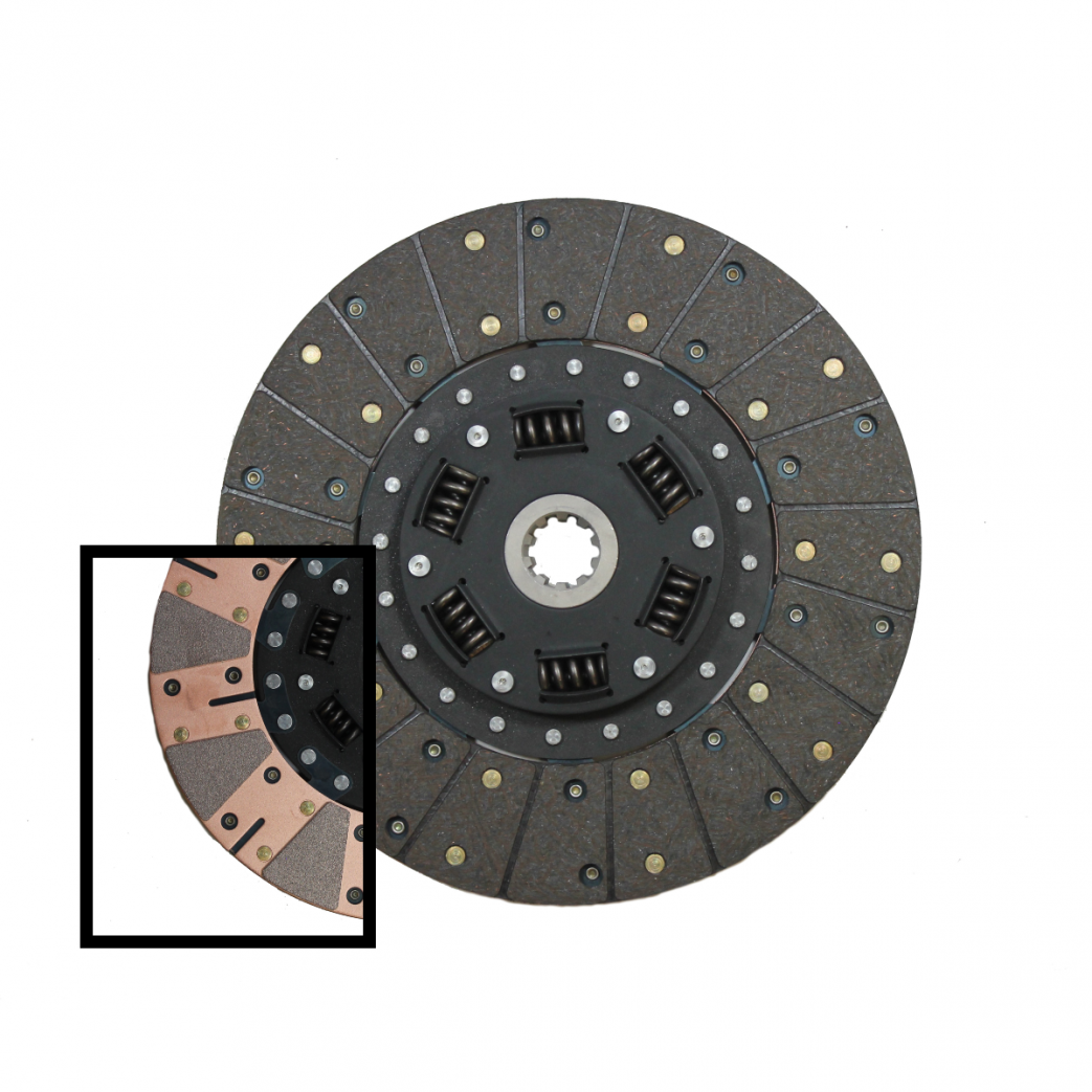 McLeod Disc 10.5 X 1 X 23 Metric Spl Org/Ceramic Facing Dual Performance