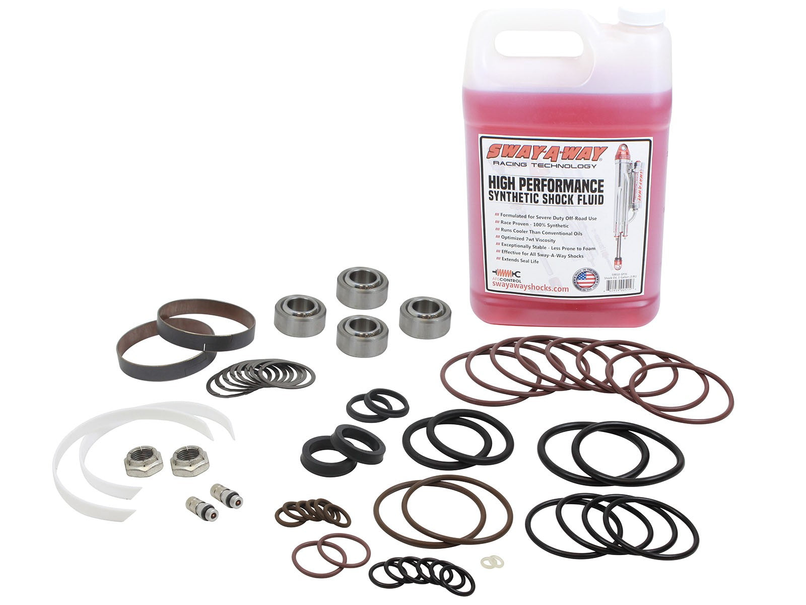 Sway-A-Way Master Rebuild Kit for 3.0 Shock w/ 1in Shaft - Gen 1