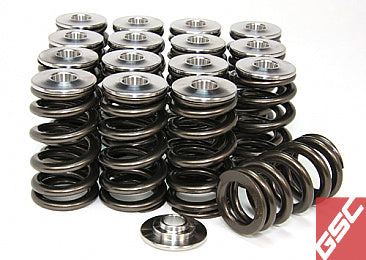 GSC P-D 4B11T / 4B11 Theta Beehive Valve Springs w/ Titanium Retainer Valvetrain Kit  (Use factory s