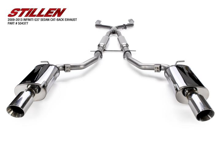 STILLEN CATBACK SYSTEM 2009-2013 Infiniti G35 Sedan - 0