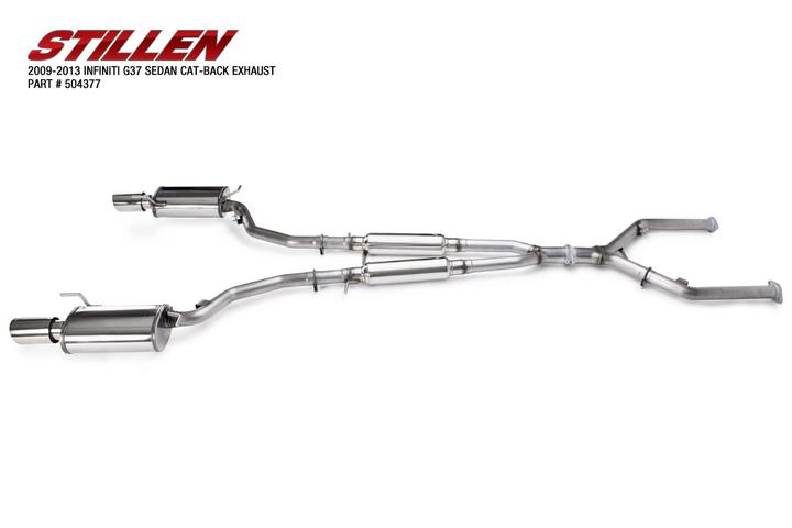 STILLEN CATBACK SYSTEM 2009-2013 Infiniti G35 Sedan