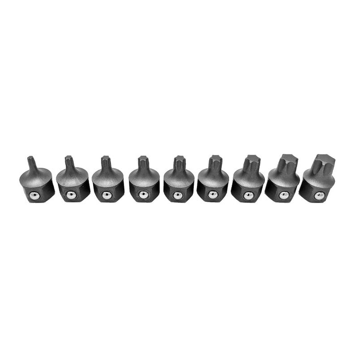 5058 - 9 Pc. Stubby "Star" Bit Set