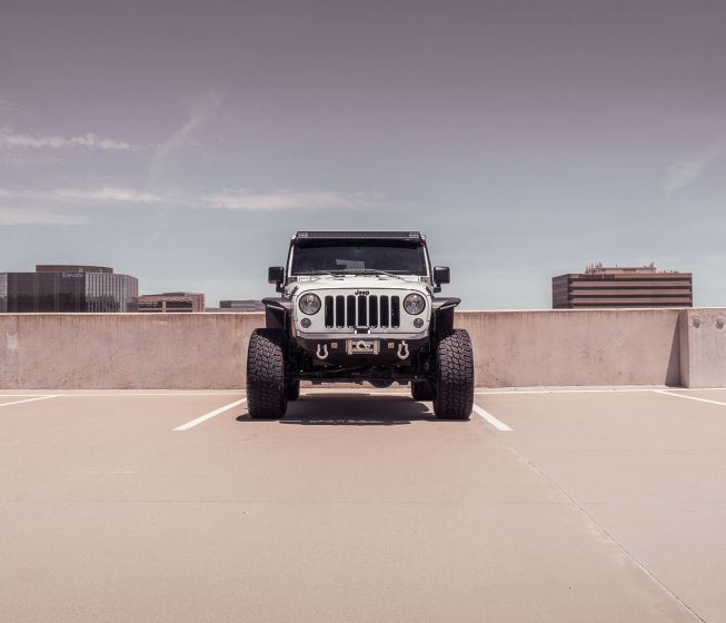 Road Armor 07-18 Jeep Wrangler JK Stealth Front Winch Bumper Mid Width - Tex Blk - 0