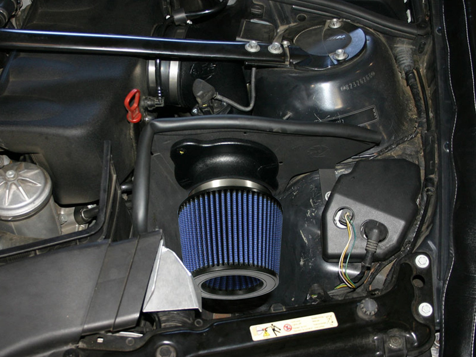 Magnum FORCE Stage-2 Cold Air Intake System w/ Pro DRY S Media BMW M3 (E46) 01-06 L6-3.2L S54 - 0