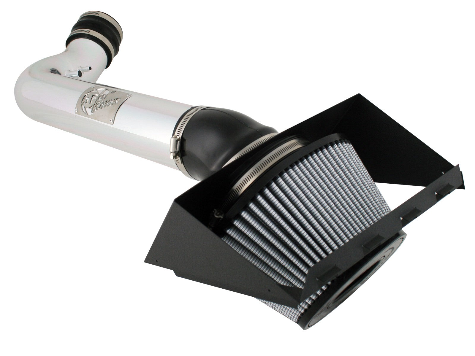 Magnum FORCE Stage-2 Cold Air Intake System w/ Pro DRY S Media Polished Ford F-150 Raptor 10-14 V8-6.2L