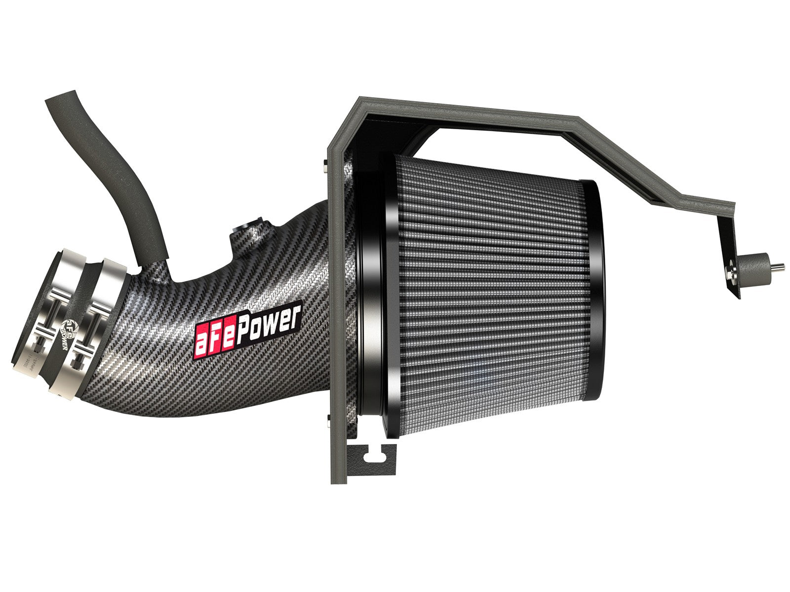 Track Series Stage-2 Carbon Fiber Intake System w/ Pro DRY S Media Dodge Challenger/Charger/ Chrysler 300 SRT8/SRT 11-20 V8-6.4L HEMI