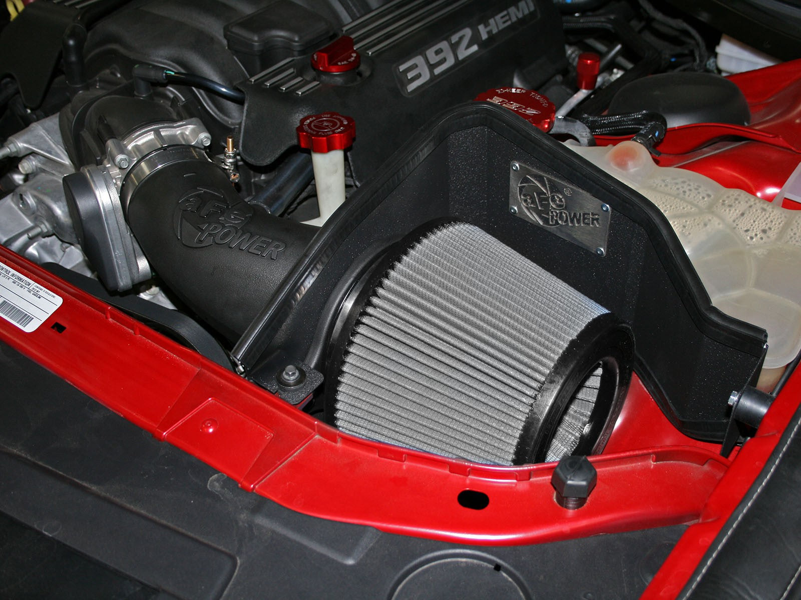 Magnum FORCE Stage-2 Cold Air Intake System w/ Pro DRY S Media Dodge Challenger/Charger/ Chrysler 300 SRT8/SRT 11-20 V8-6.4L HEMI