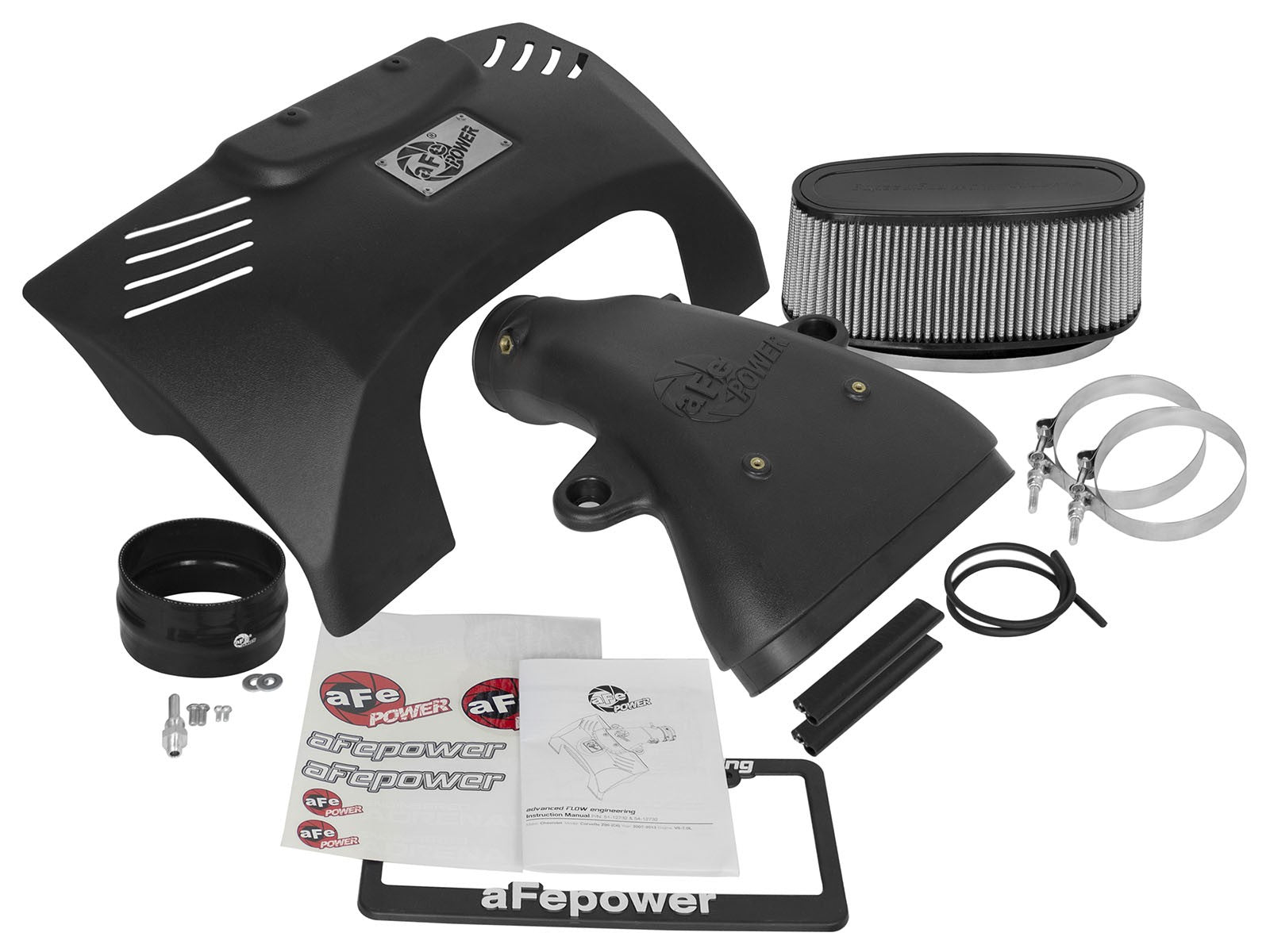 Magnum FORCE Stage-2 Cold Air Intake System w/ Pro DRY S Media Chevrolet Corvette Z06 (C6) 06-13 V8-7.0L (LS7)