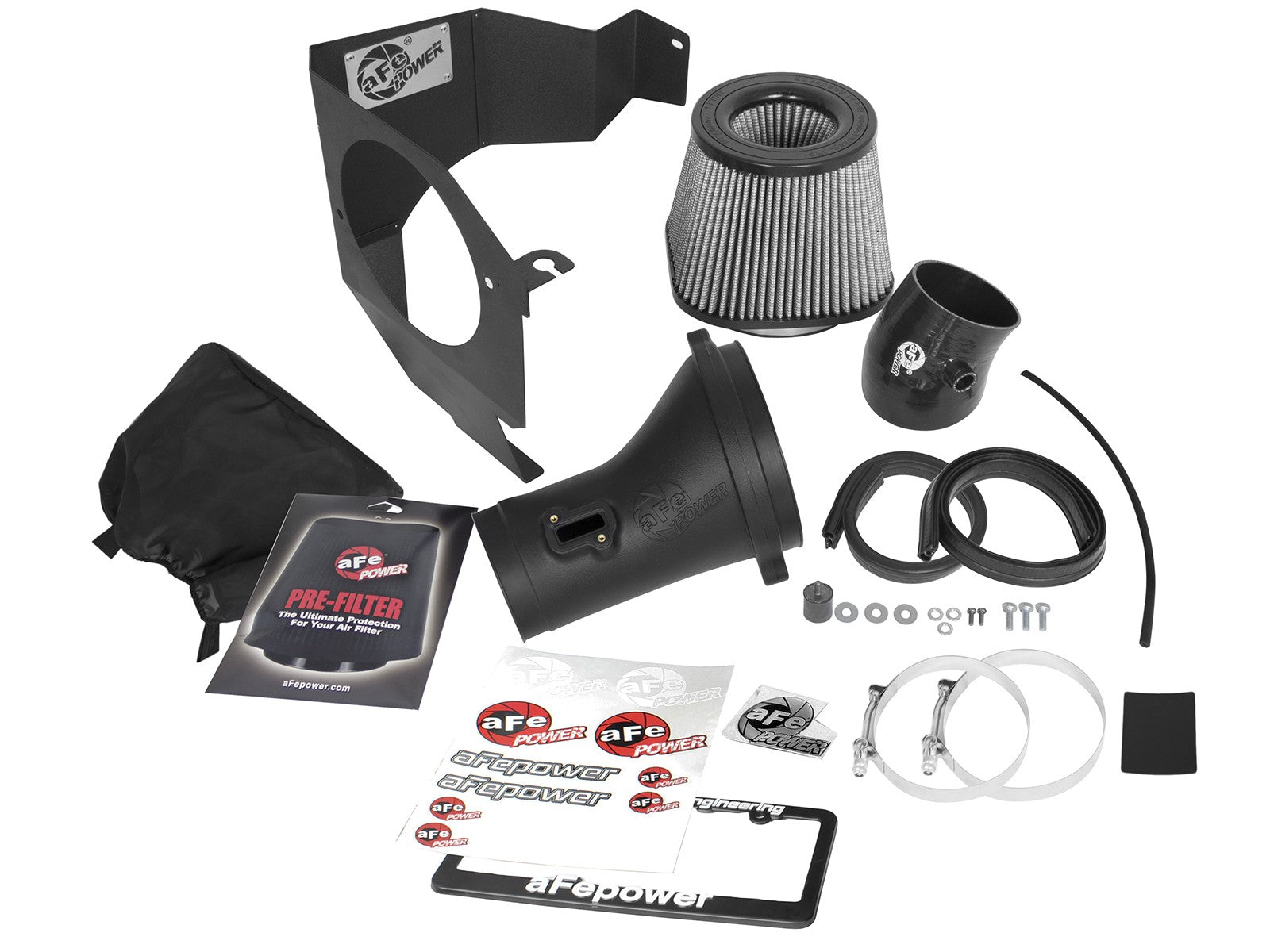 Magnum FORCE Stage-2 Cold Air Intake System w/ Pro DRY S Media Dodge Challenger/Charger SRT Hellcat 15-16 V8-6.2L (sc) HEMI