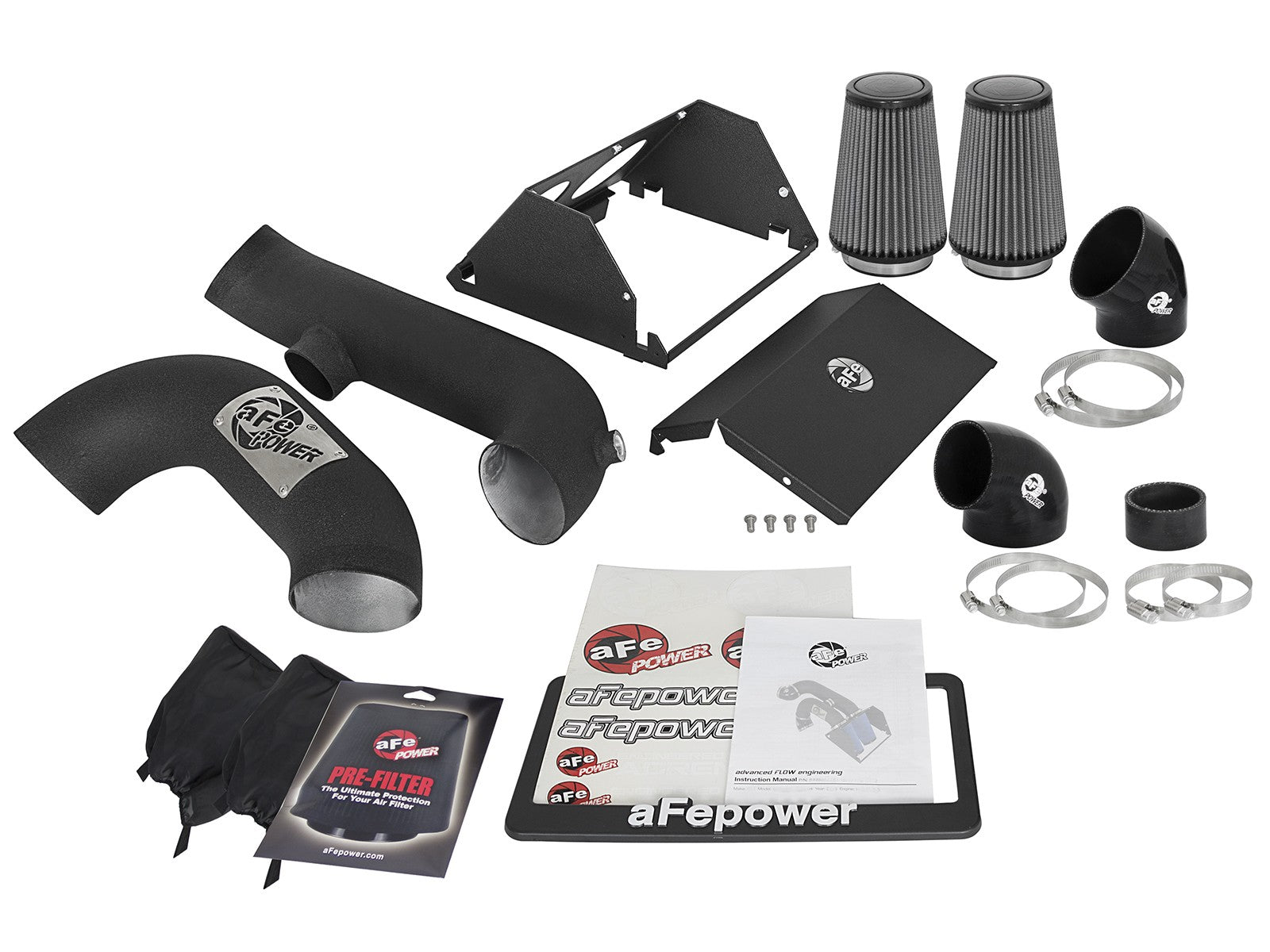 Magnum FORCE Stage-2XP Cold Air Intake System w/ Pro DRY S Media Black Ford F-150/Raptor 17-20 V6-3.5L (tt) / F-150 18-20 V6-2.7L (tt) / Expedition 18-20 V6-3.5L (tt)