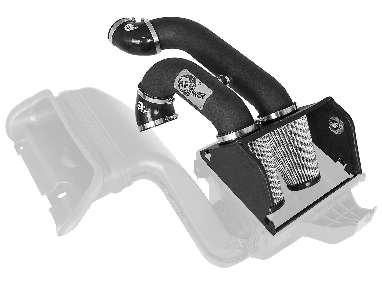 Magnum FORCE Stage-2XP Cold Air Intake System w/ Pro DRY S Media Black Ford F-150/Raptor 17-20 V6-3.5L (tt) / F-150 18-20 V6-2.7L (tt) / Expedition 18-20 V6-3.5L (tt)