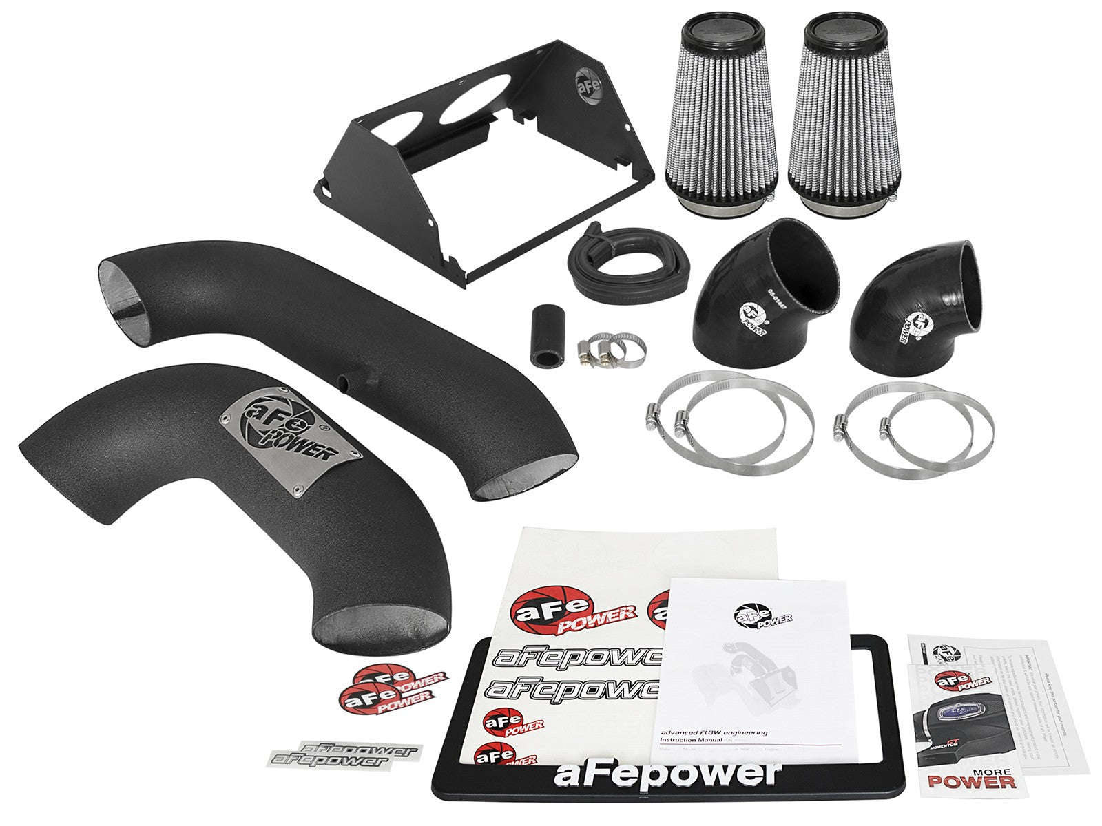 Magnum FORCE Stage-2XP Cold Air Intake System w/ Pro DRY S Media Black Ford F-150/Raptor 17-20 V6-3.5L (tt) / F-150 18-20 V6-2.7L (tt) / Expedition 18-20 V6-3.5L (tt)