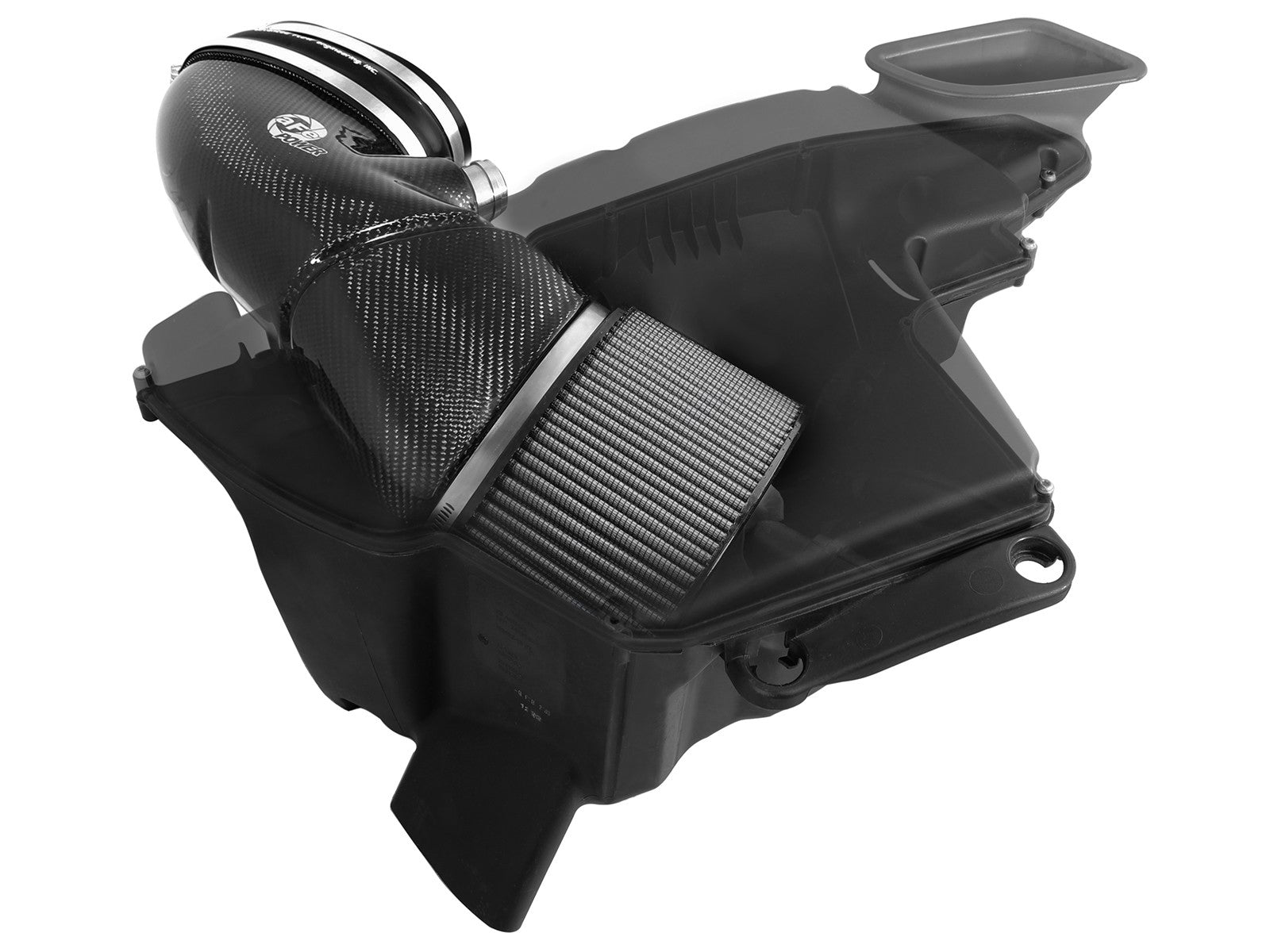 Black Series Stage-2 Carbon Fiber Cold Air Intake System w/ Pro DRY S Media BMW M3 (E90/92/93) 08-13 V8-4.0L S65 - 0